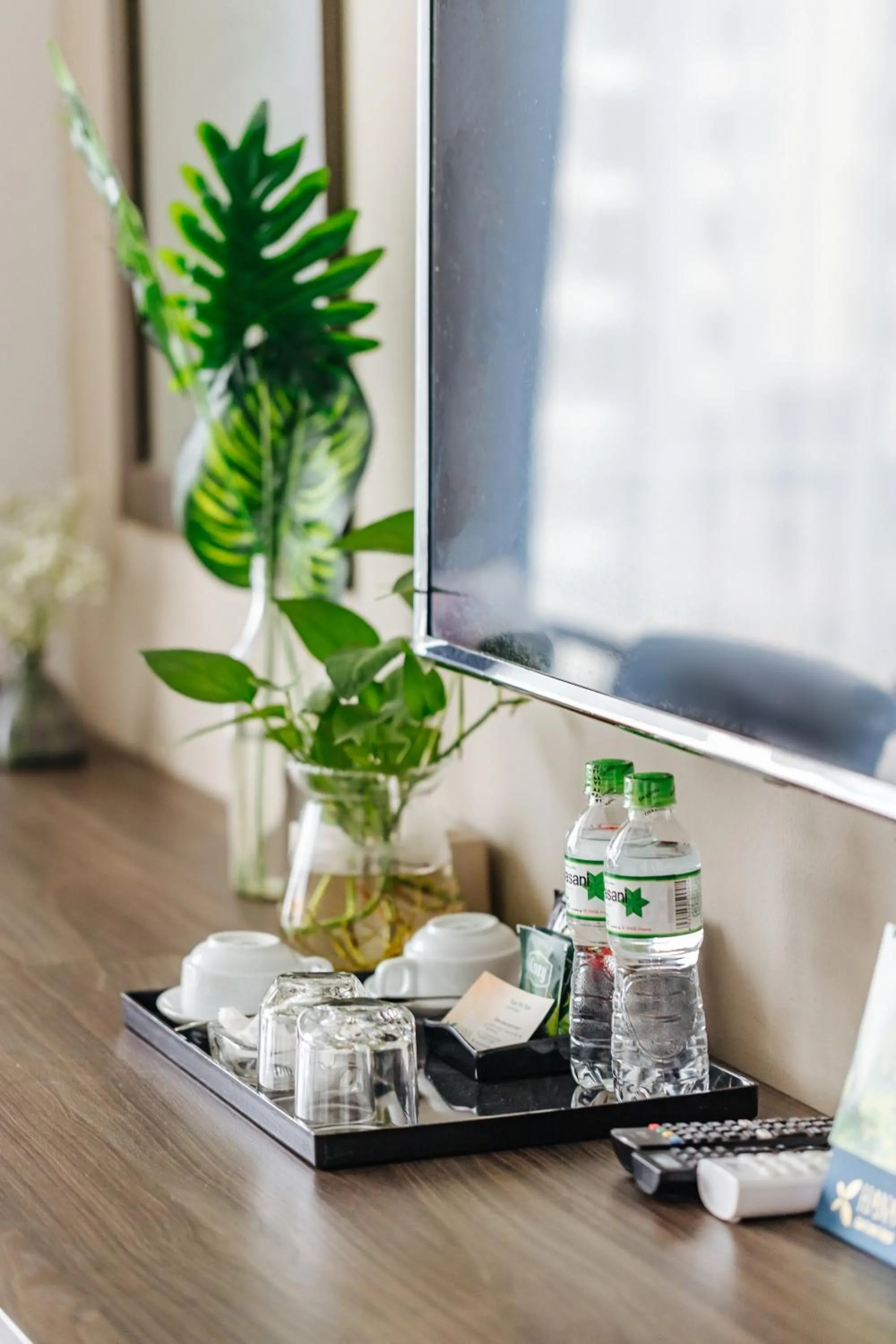 Coffee/tea facilities in Hana 2 Apartment & Hotel Bac Ninh