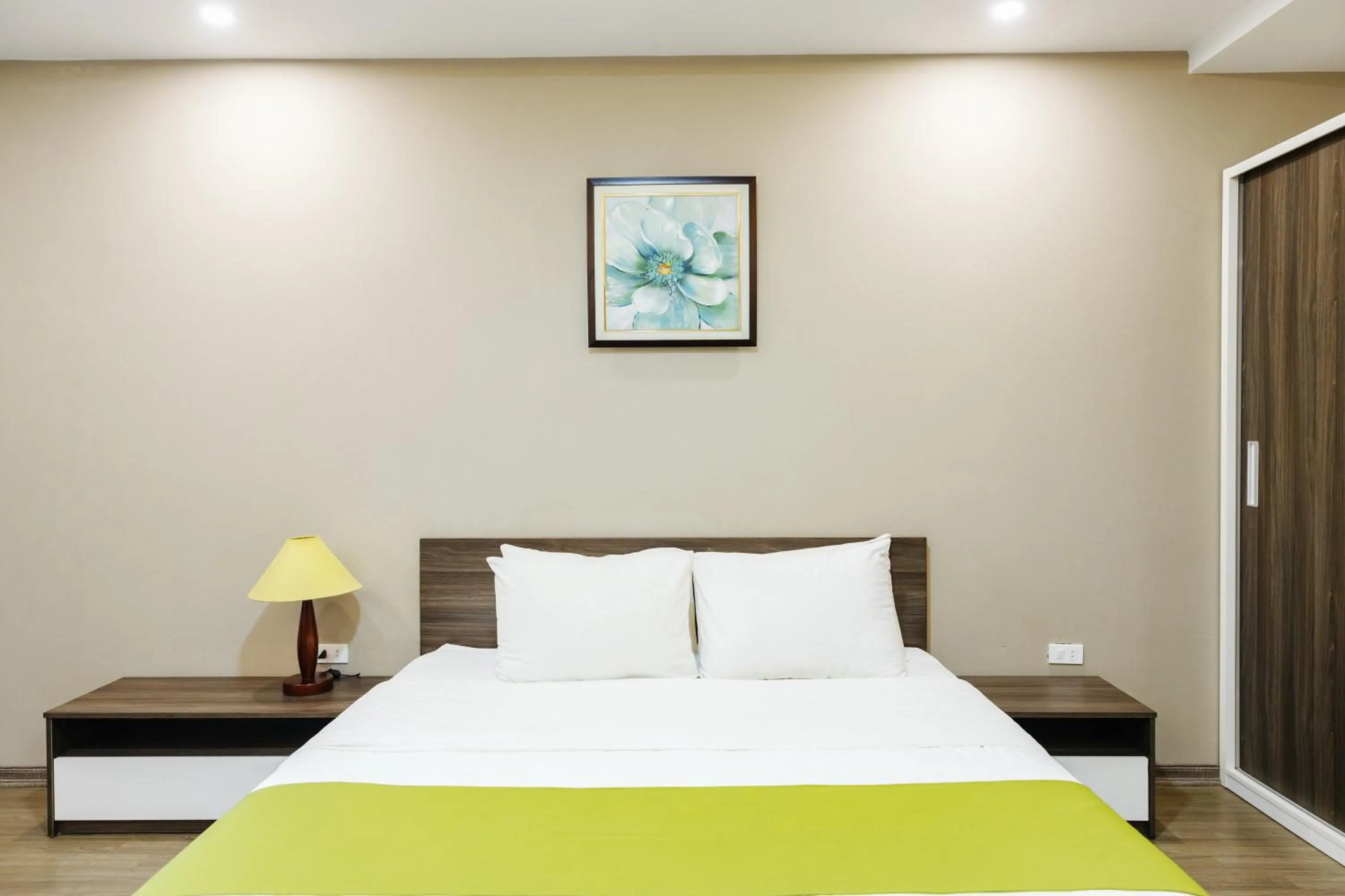 Bed in Hana 2 Apartment & Hotel Bac Ninh