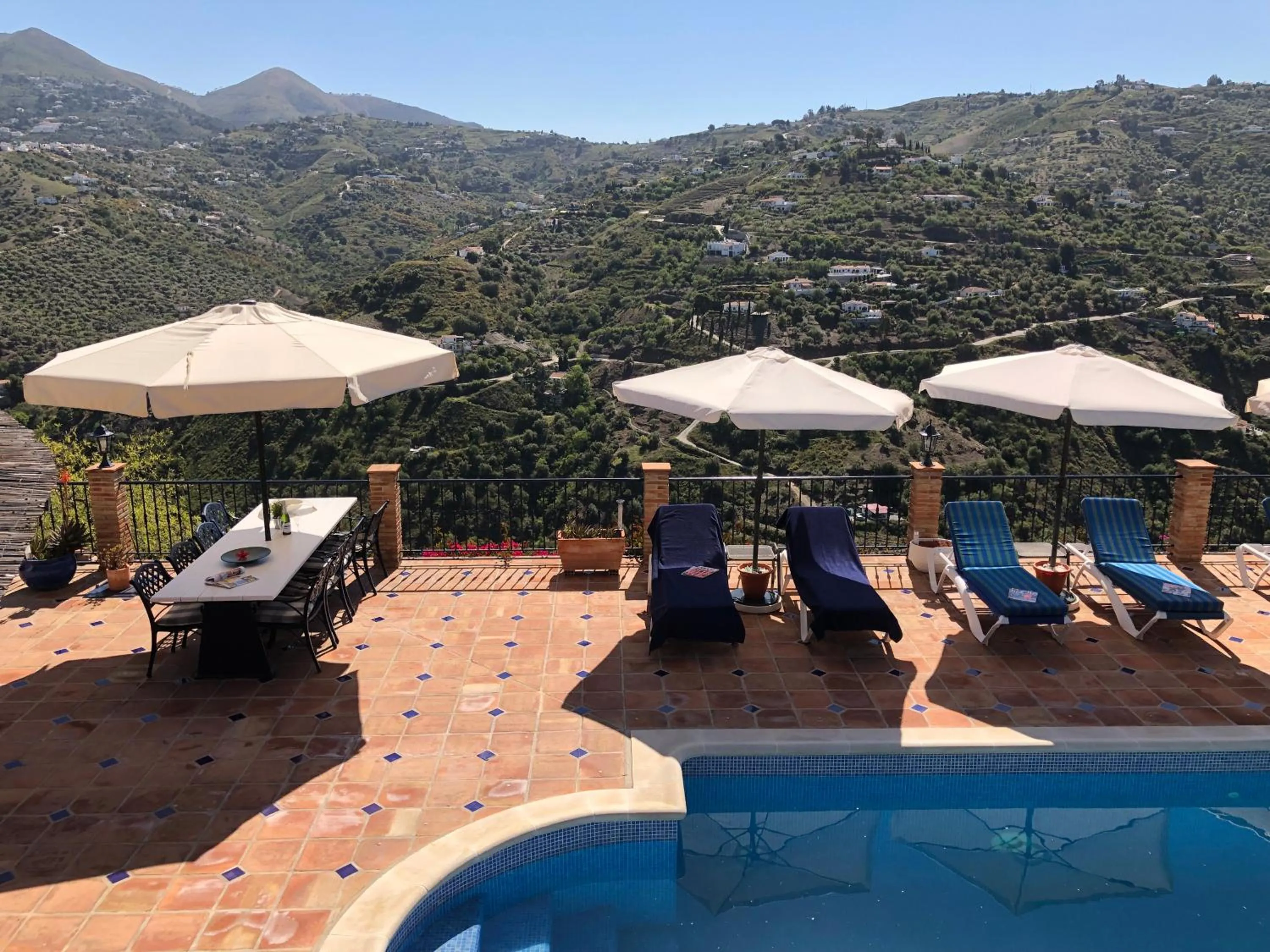 Swimming pool in B&B Villa Archez