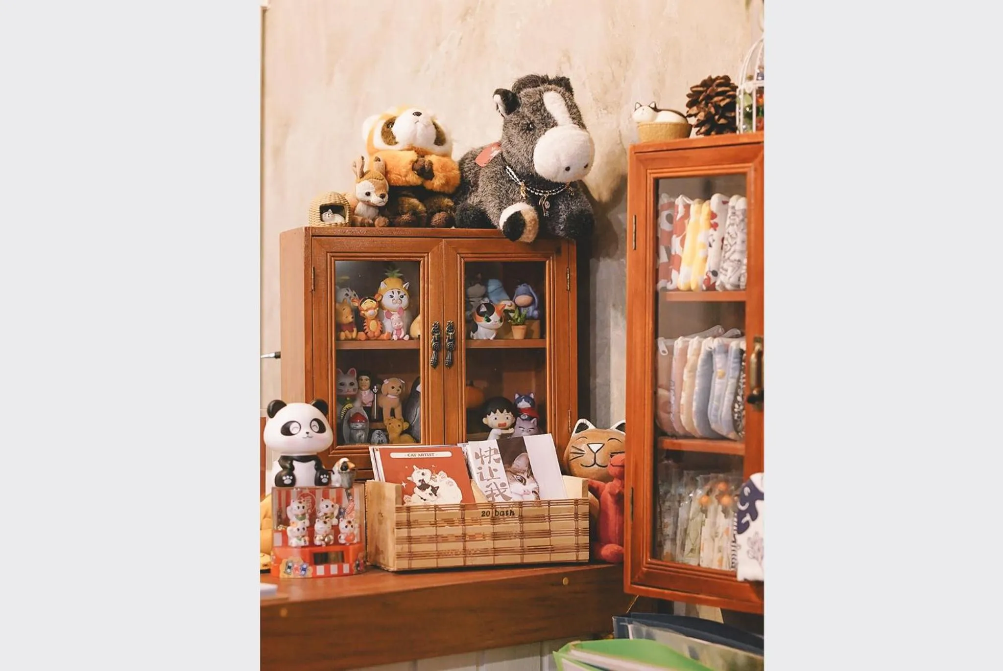 Lobby or reception in Sleepy House Chiang Rai