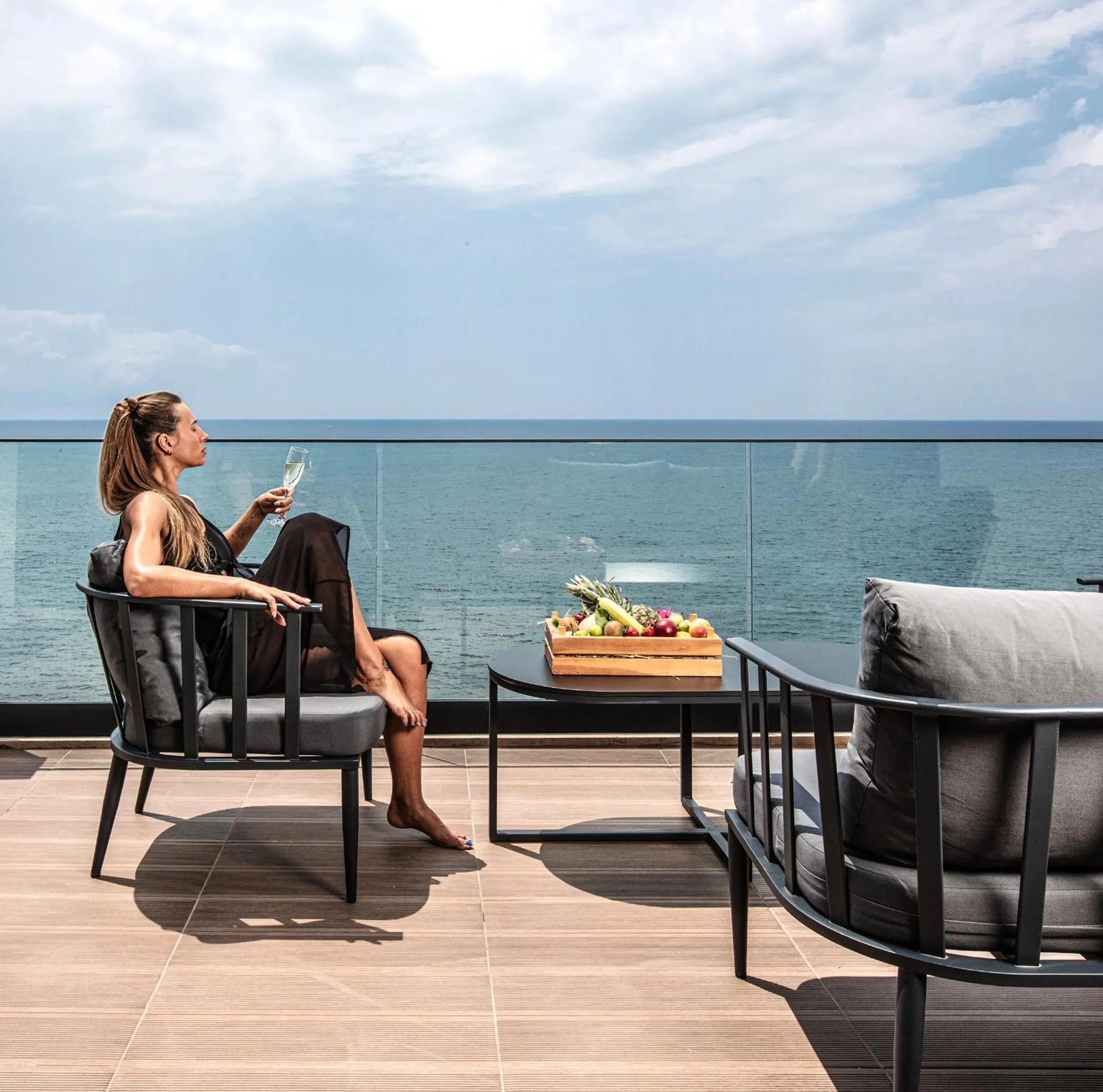 Balcony/Terrace in Charisma De Luxe Hotel