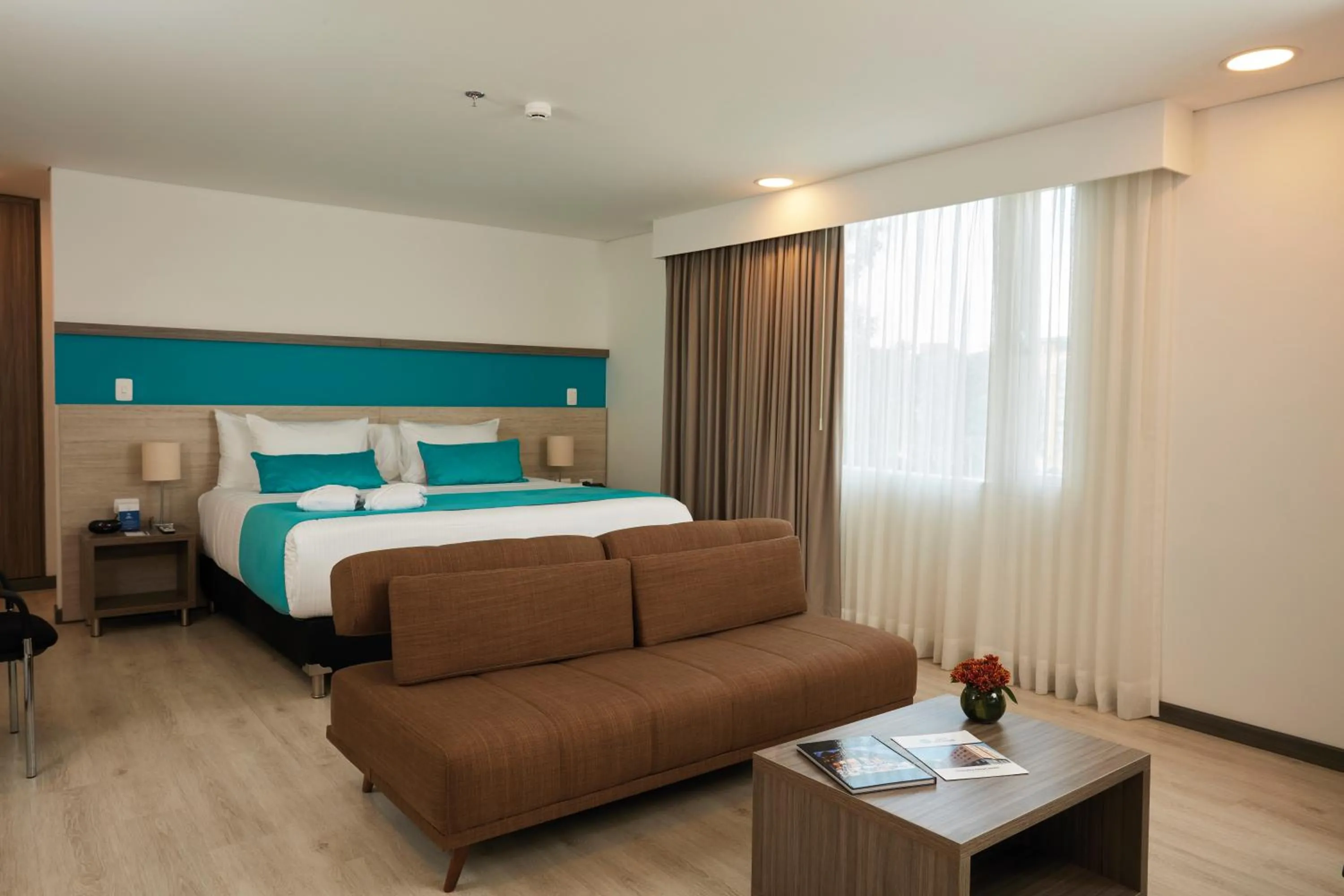 Bed in Hotel Nivari Duitama