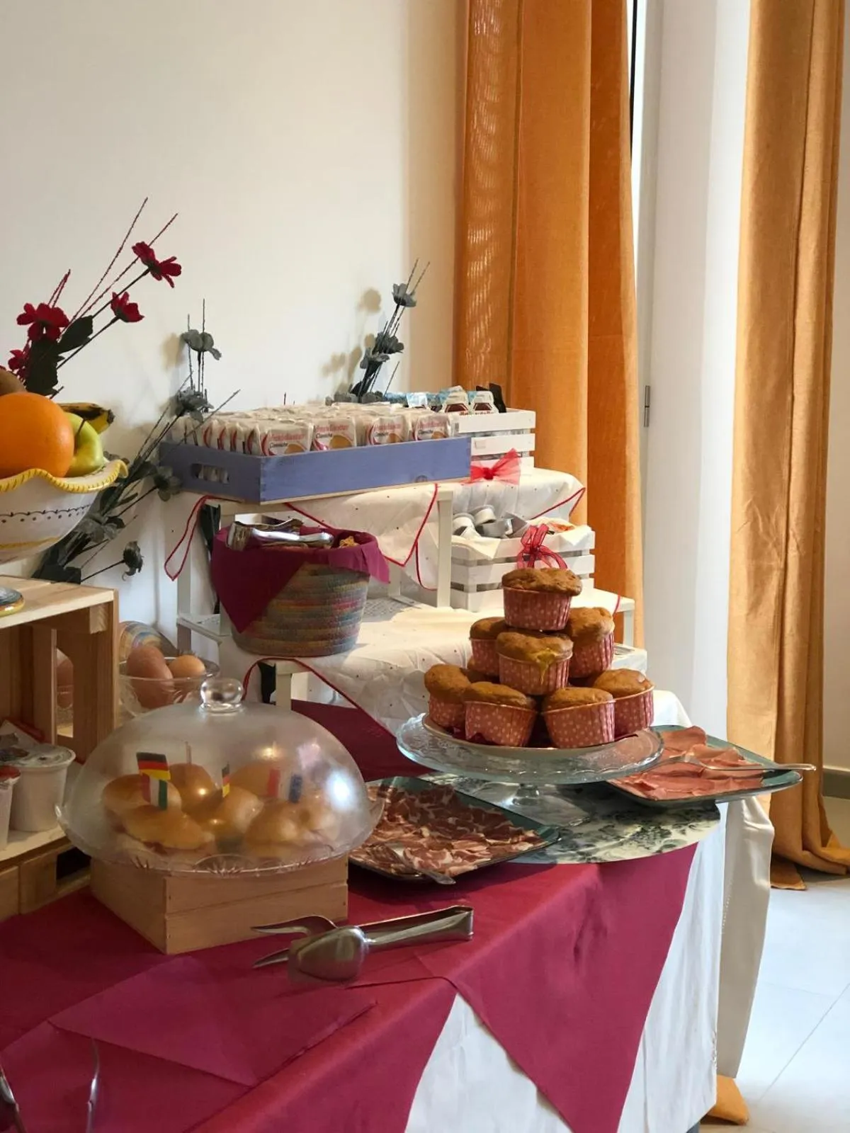 Continental breakfast in I Fiori di Margherita Luxury B&B