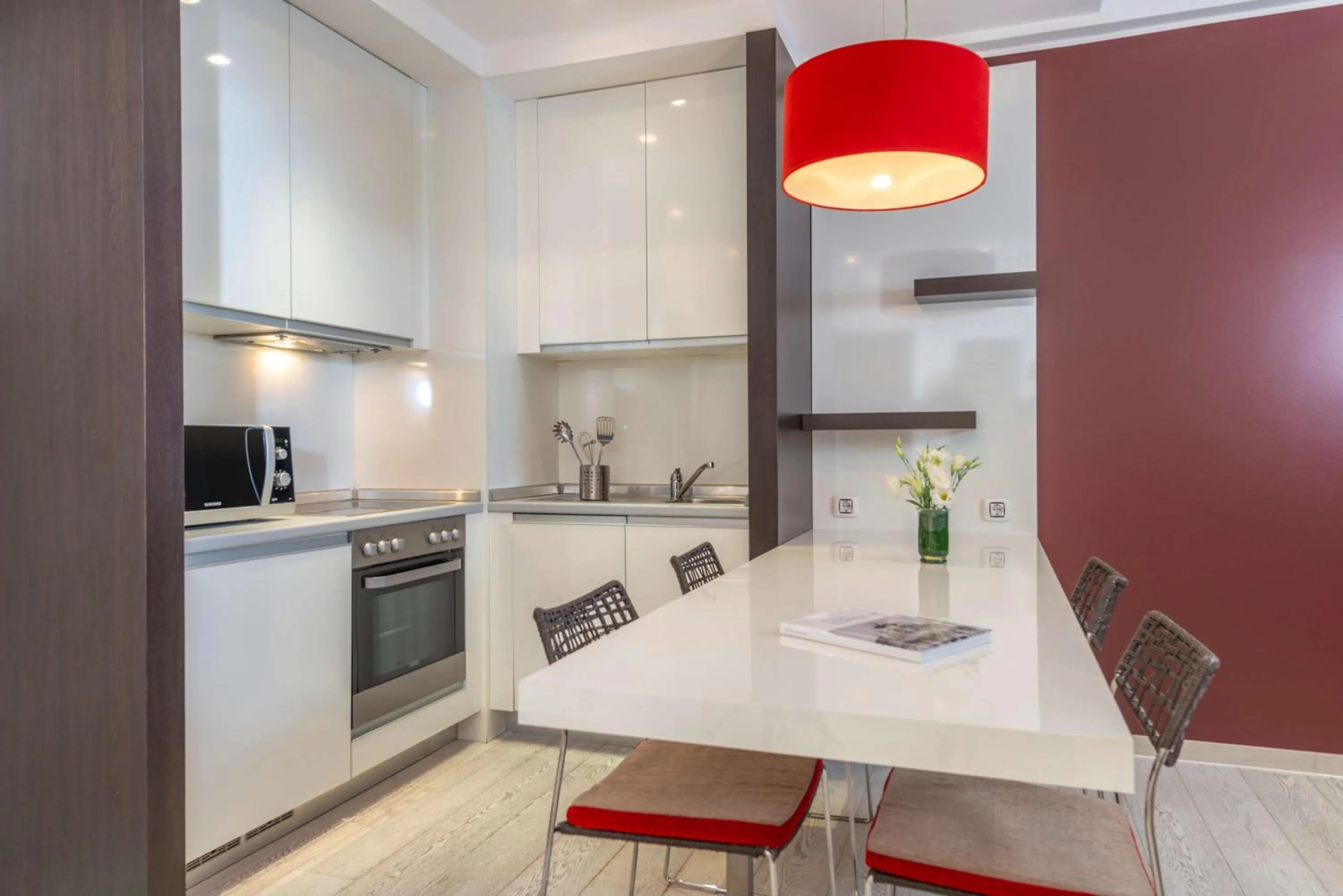 Kitchen or kitchenette in NH Collection Budapest City Center