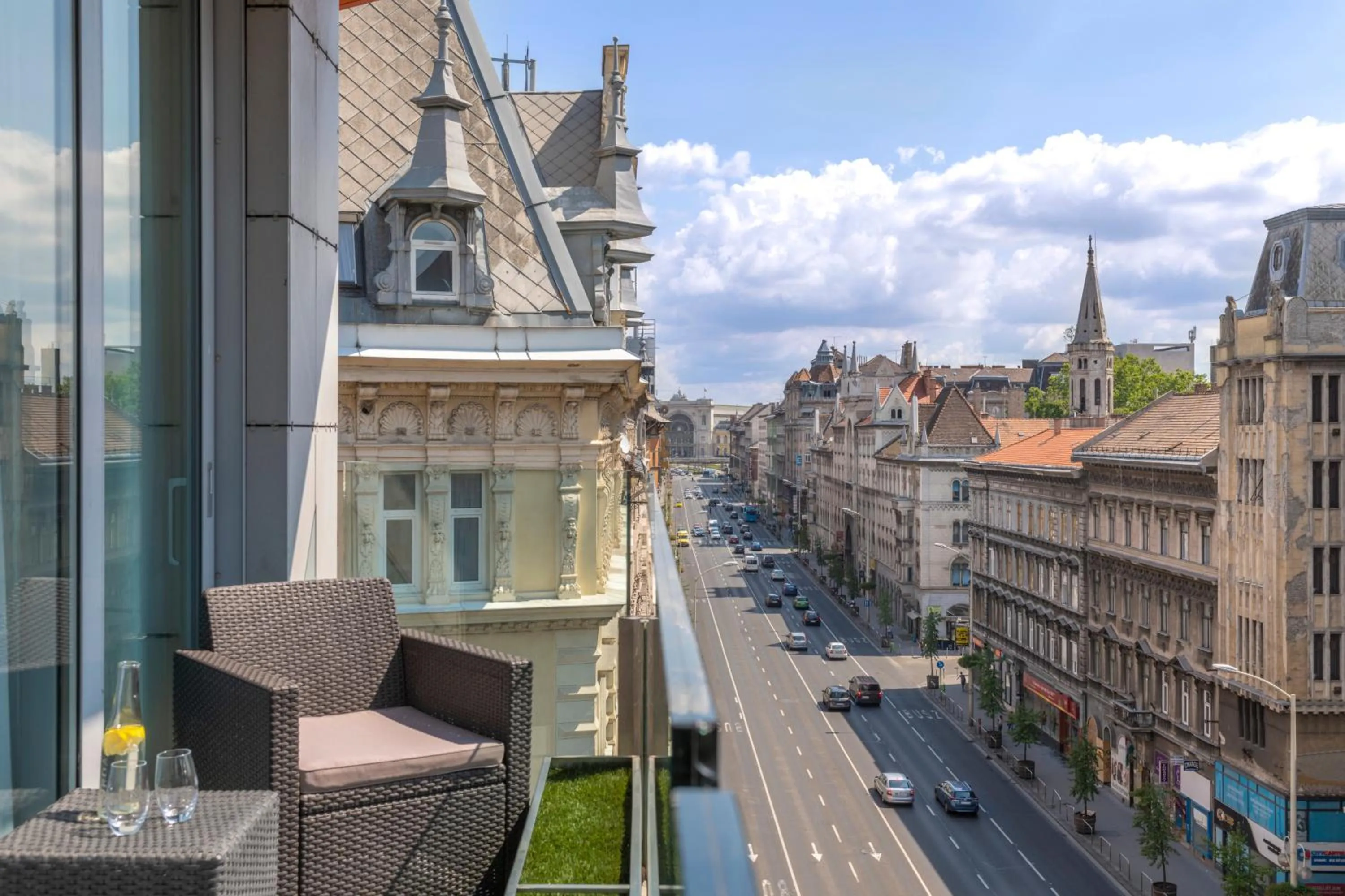 Balcony/Terrace in NH Collection Budapest City Center