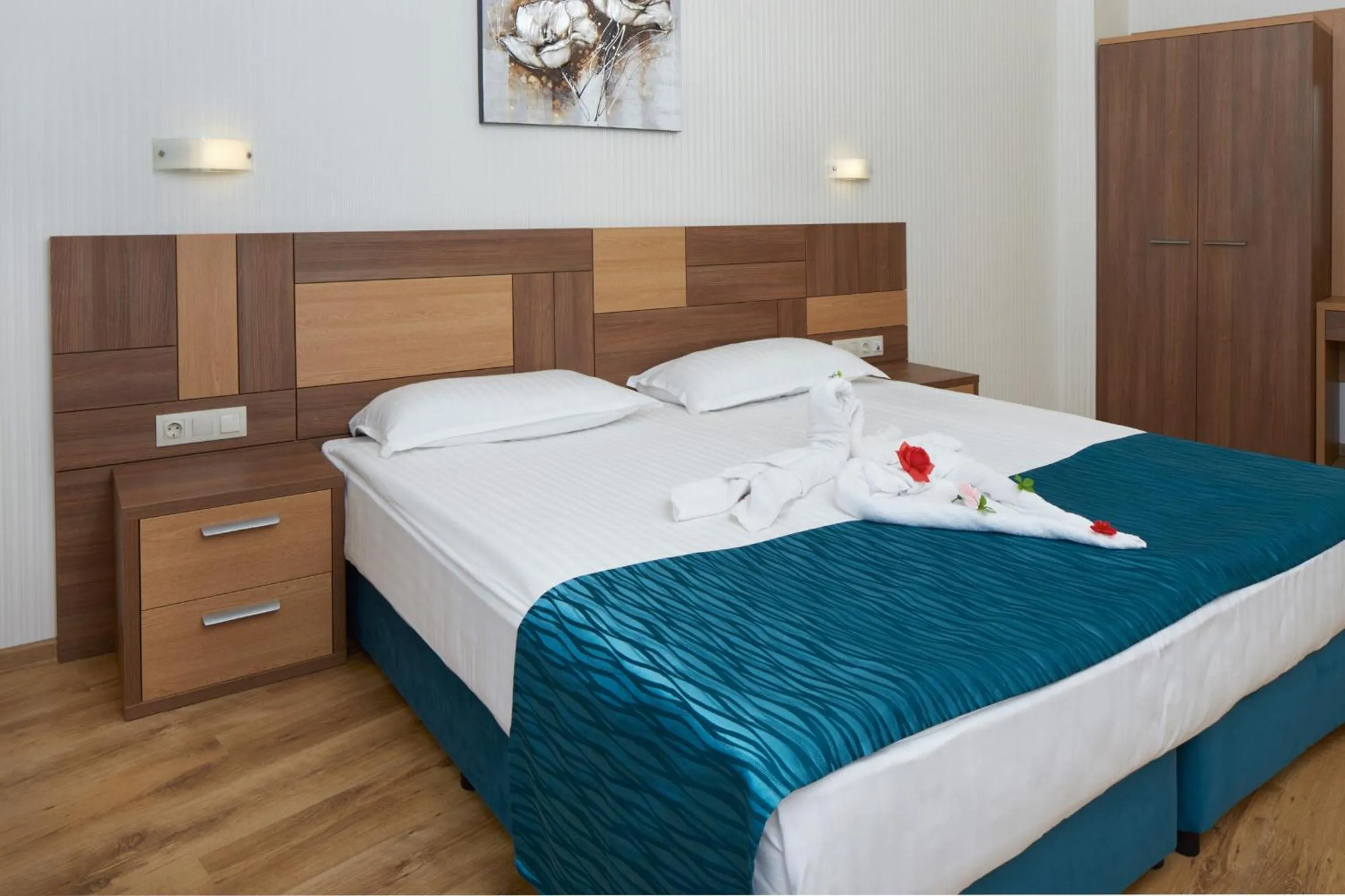 Bedroom, Bed in Paradise Beach Residence - Ultra All Inclusive