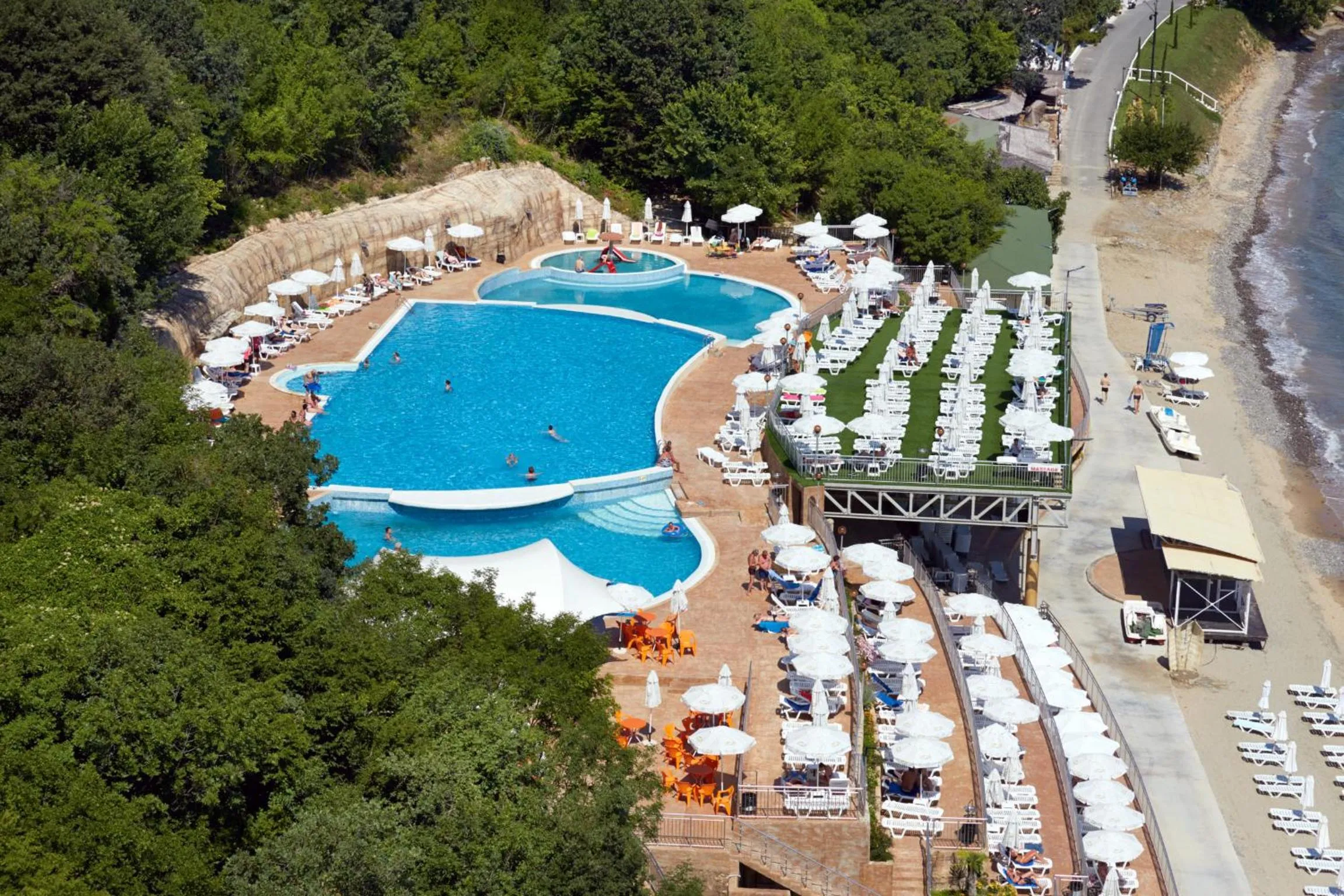 Pool view in Paradise Beach Residence - Ultra All Inclusive