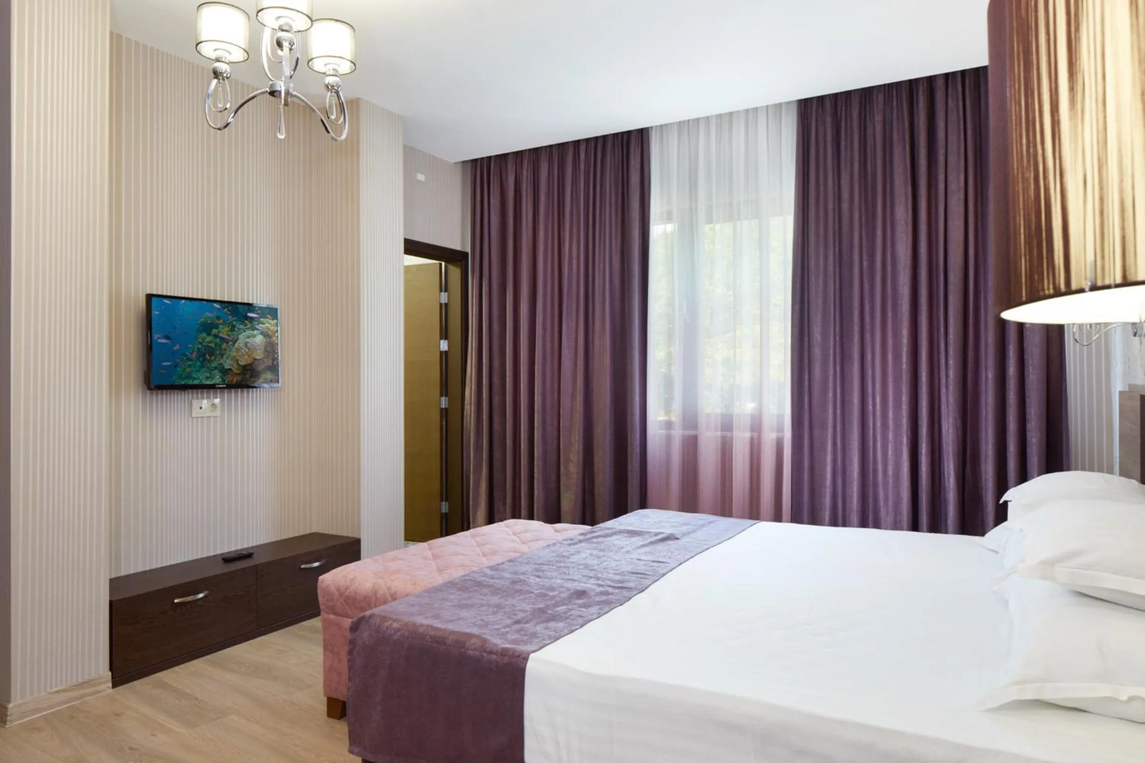 Bedroom, Bed in Paradise Beach Residence - Ultra All Inclusive