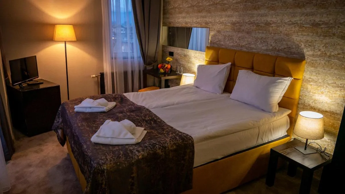 Bed in Riverside Boutique Hotel