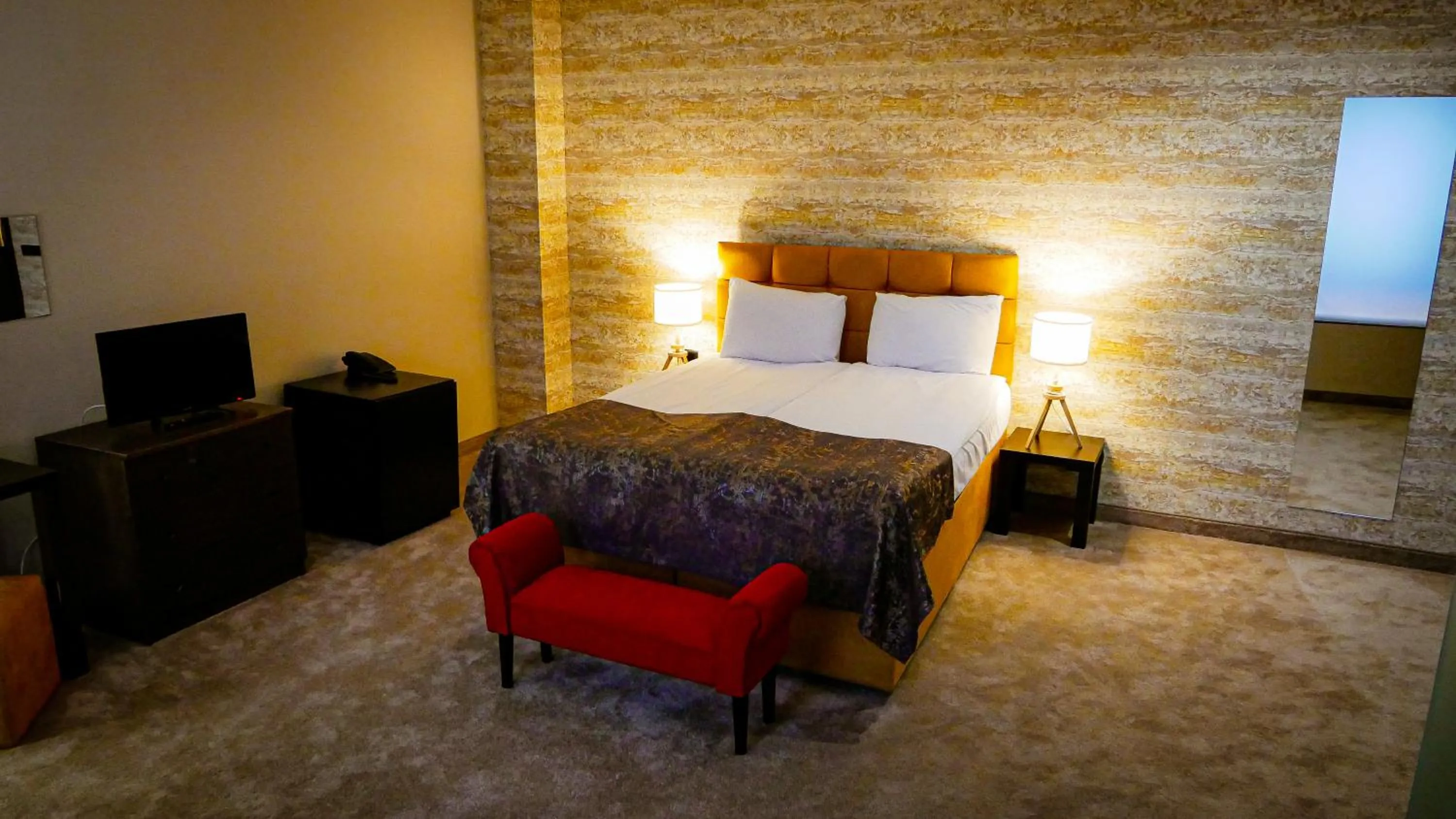 Bed in Riverside Boutique Hotel