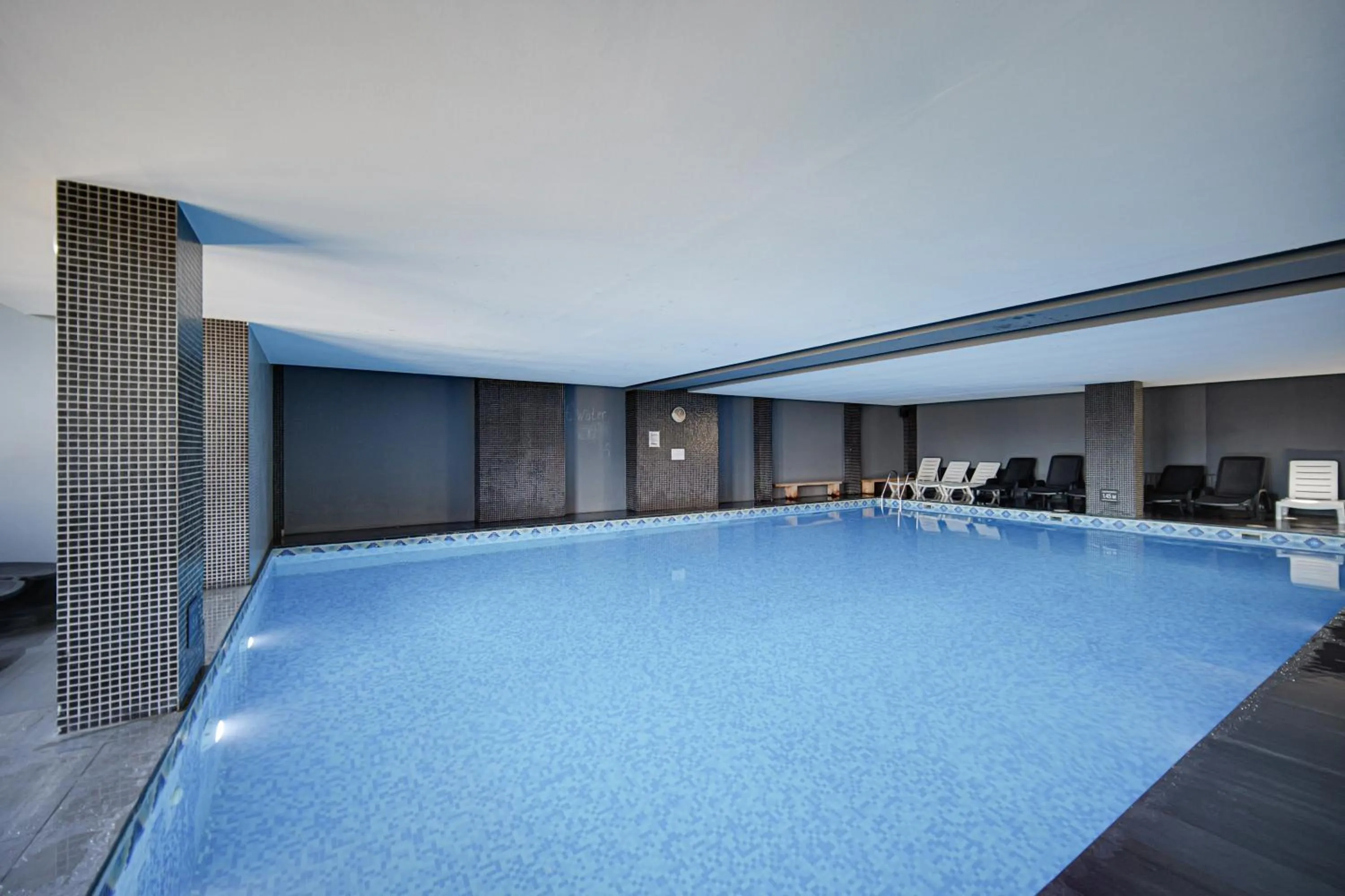 Pool view in Riverside Boutique Hotel