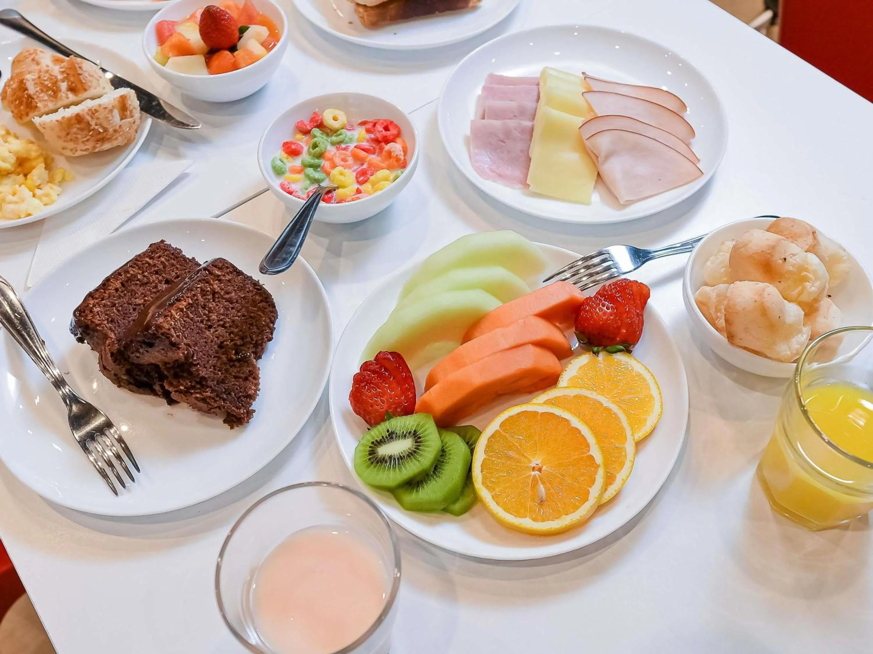 Breakfast in ibis budget Santos Gonzaga