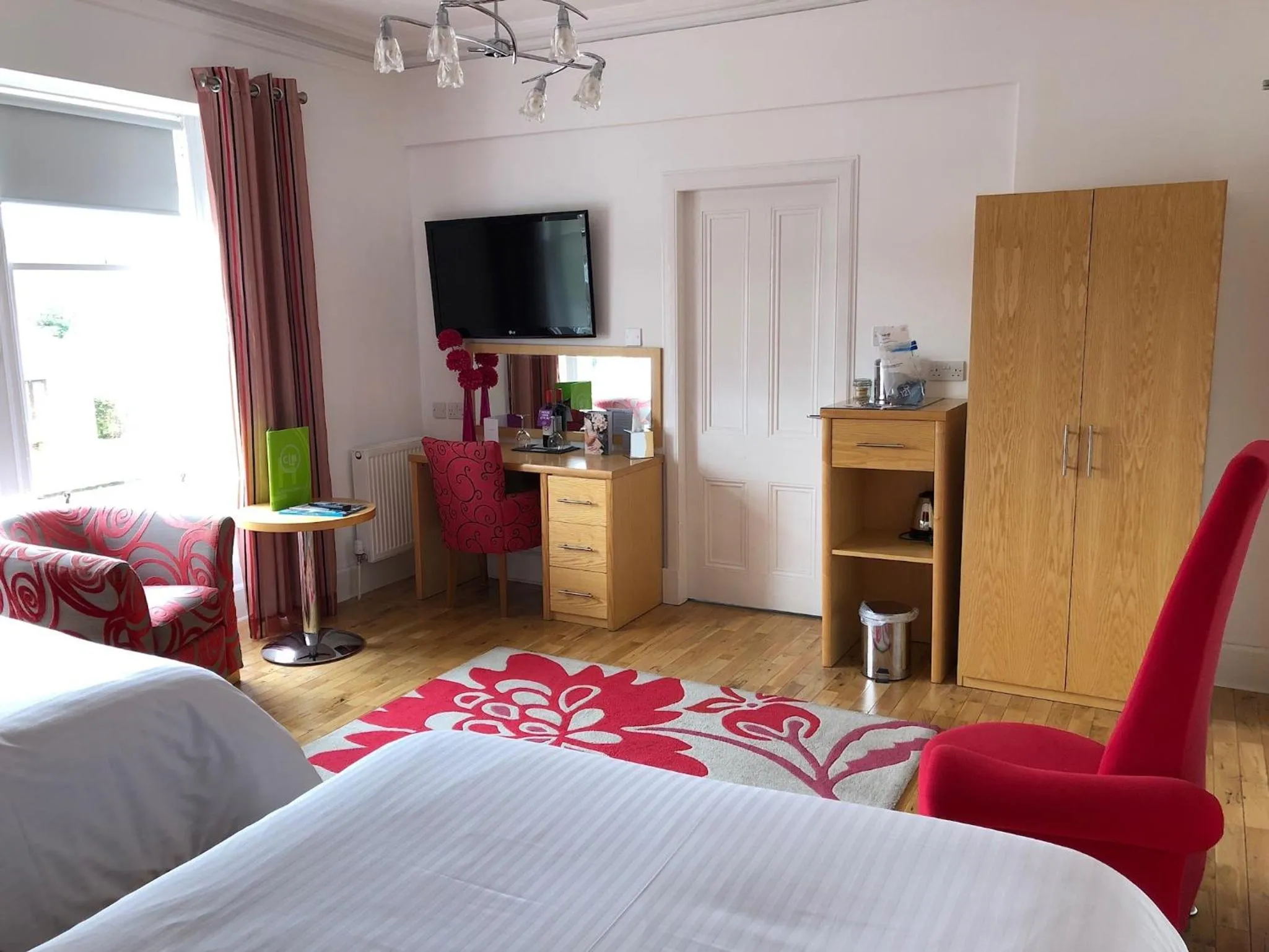 Seating area in ClubHouse B& B