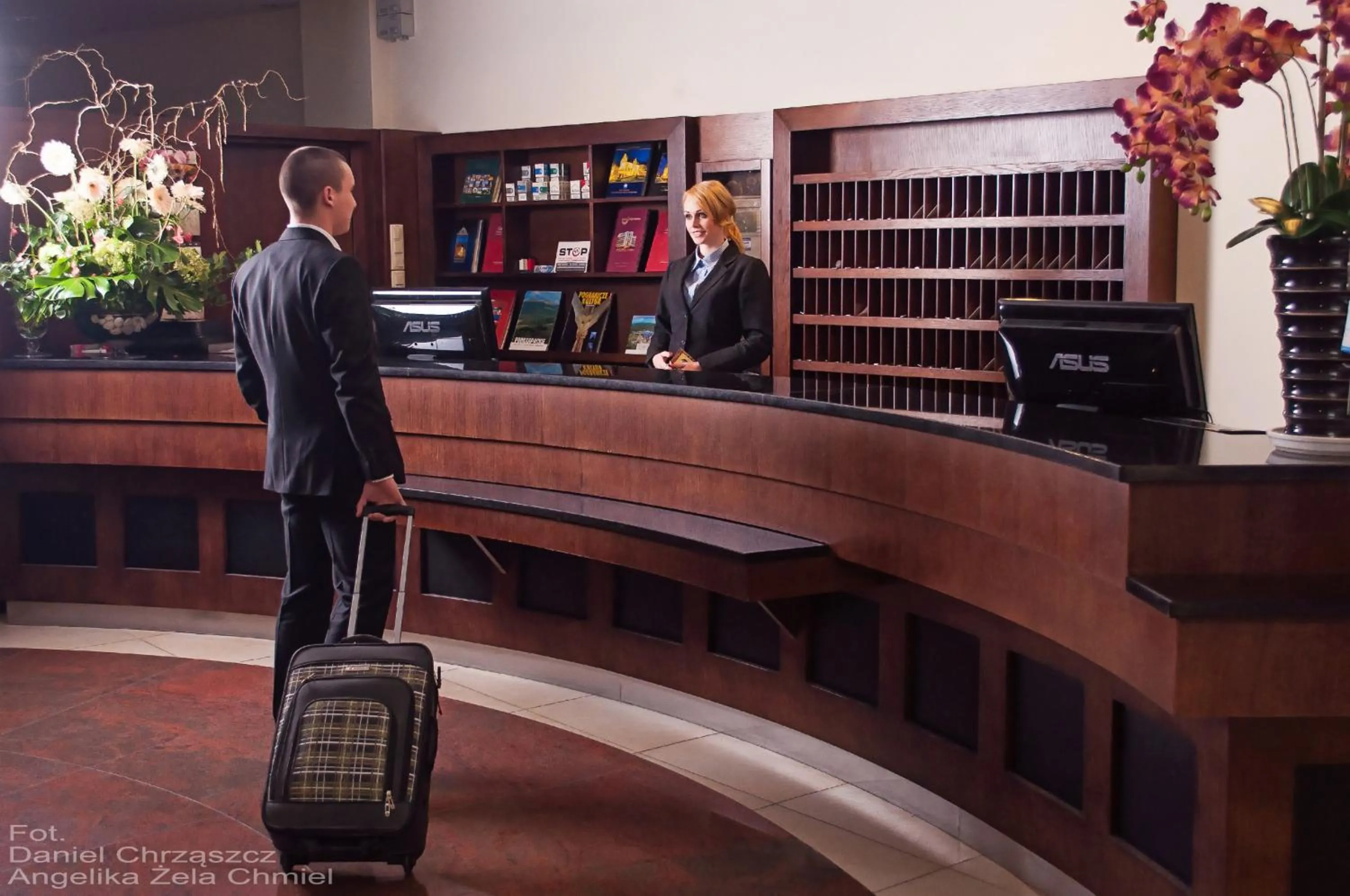 Lobby or reception in Hotel Prezydencki 3-star