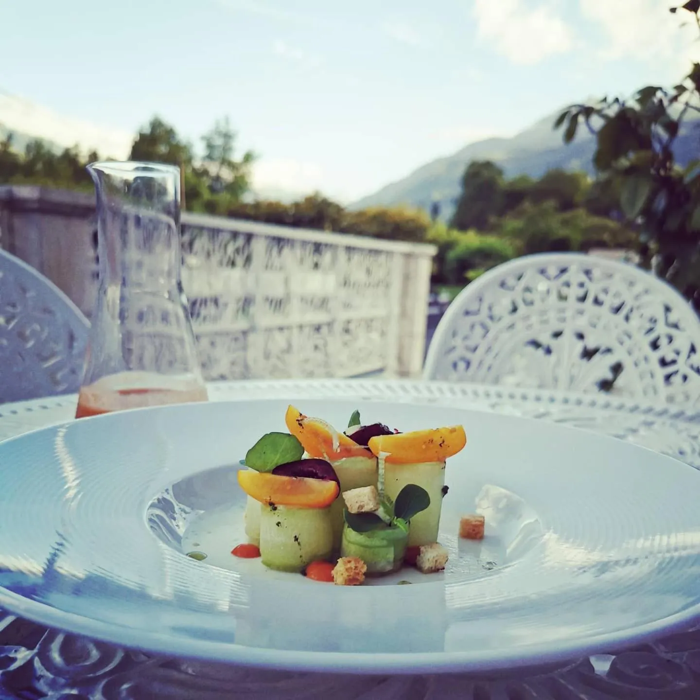 Food in Logis Hôtel L'Ayguelade