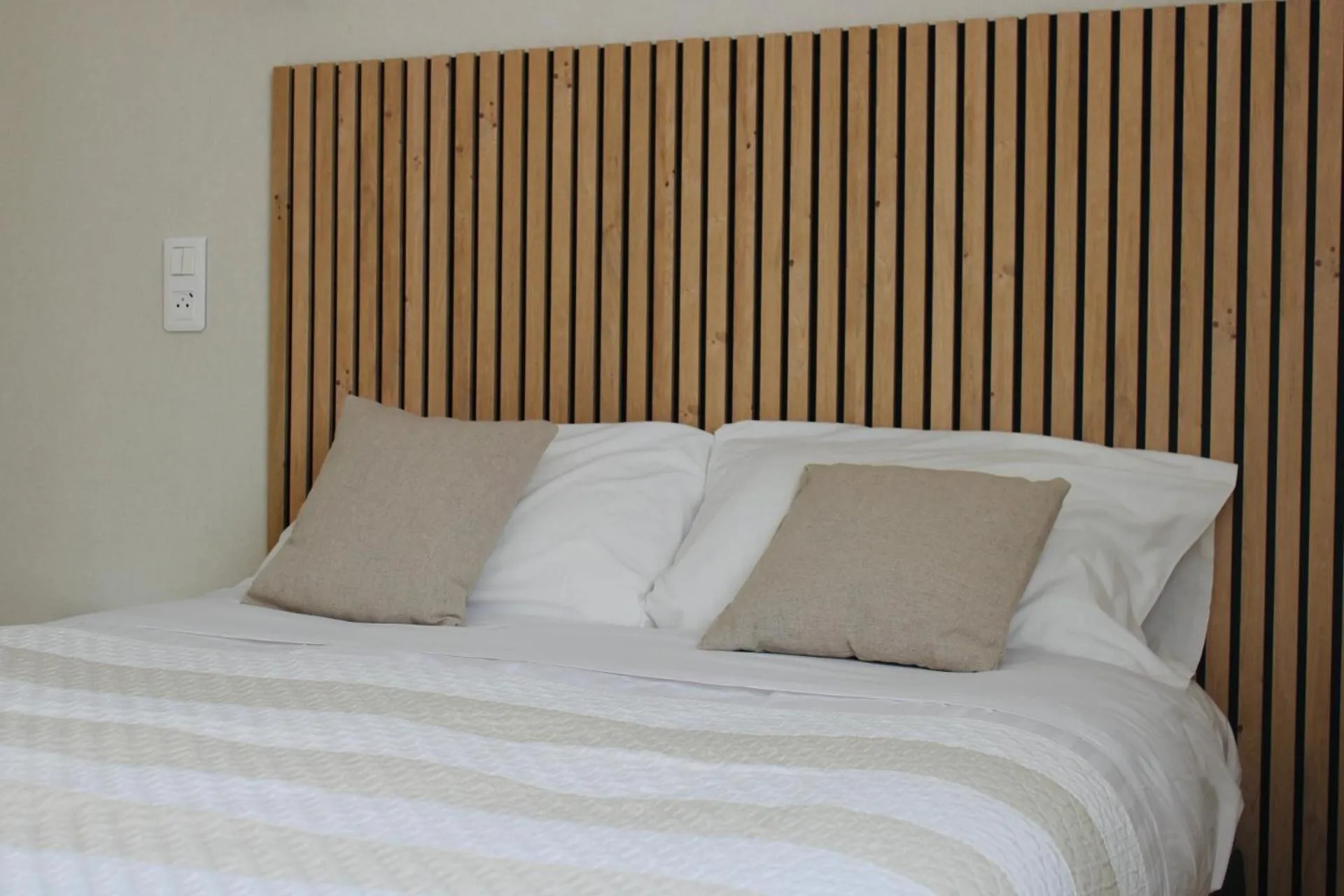 Bed in Logis Hôtel L'Ayguelade