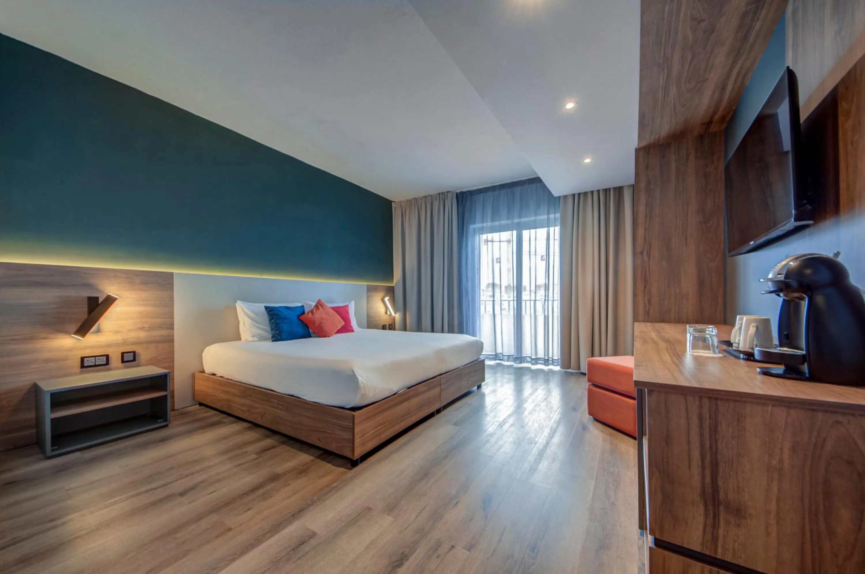 Bedroom, Bed in Hotel Argento