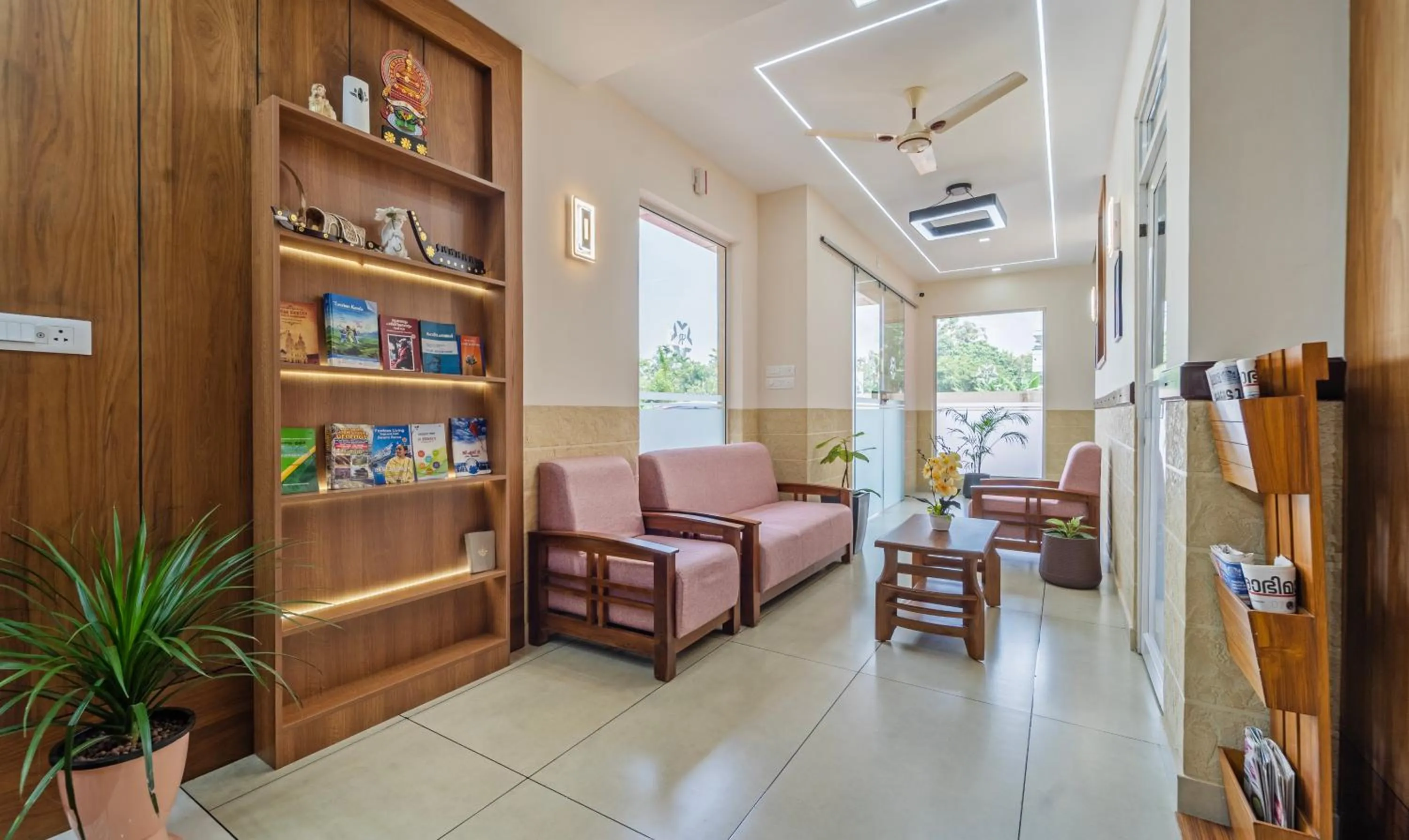 Seating area in Treebo Thoduvas Star Plaza Cochin Airport