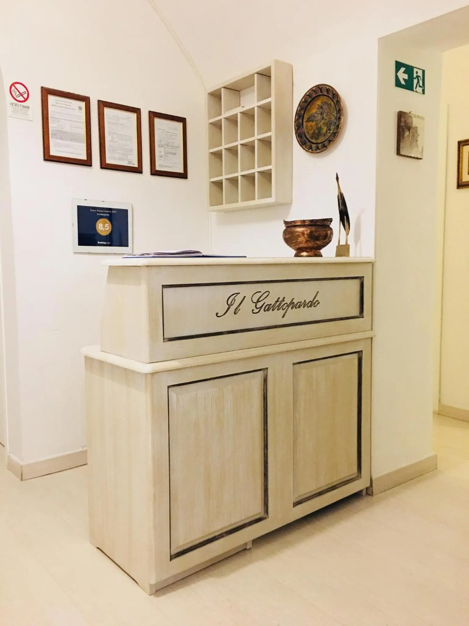 Lobby or reception in Gattopardo Rooms Florence