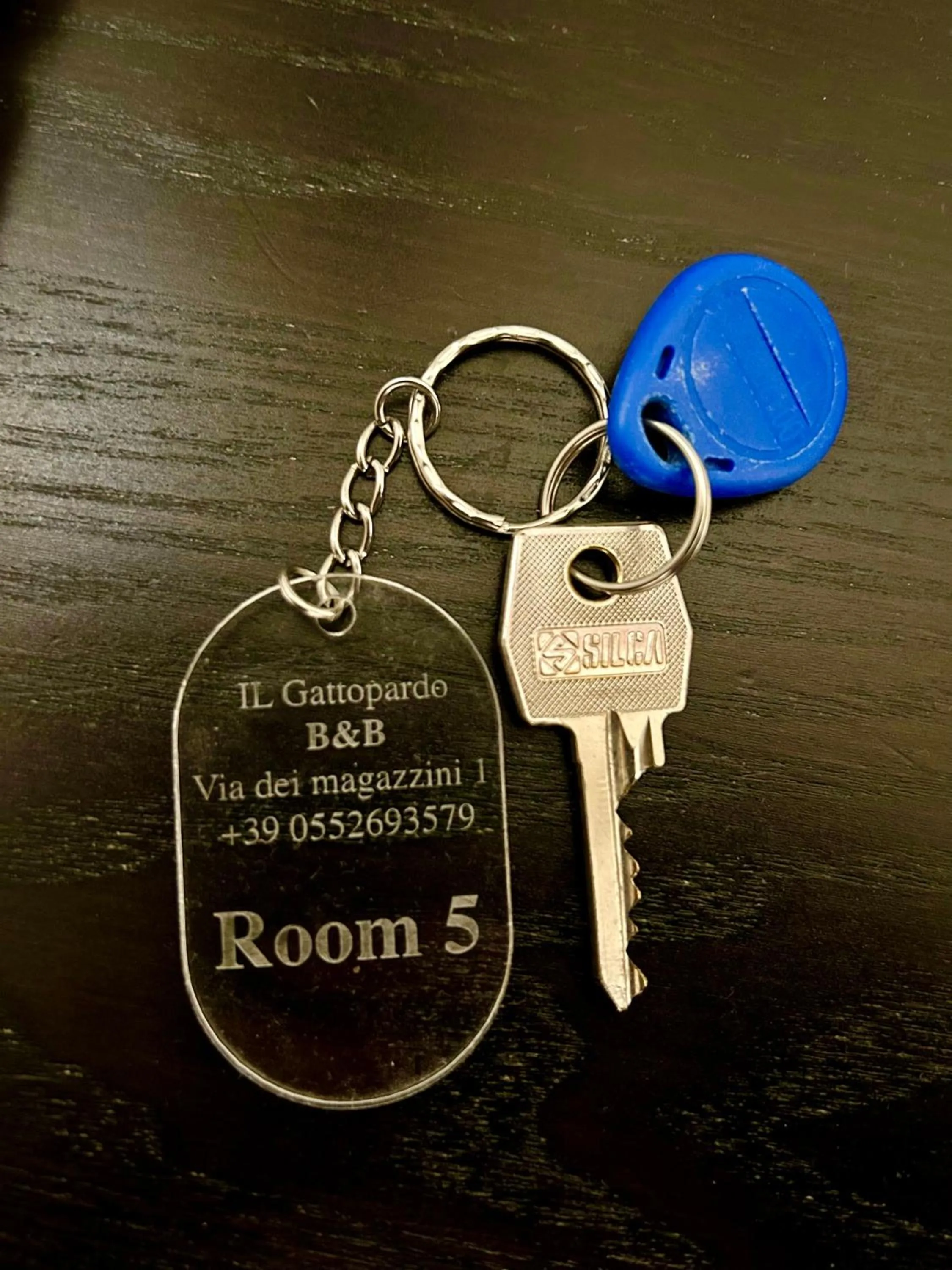 Logo/Certificate/Sign in Gattopardo Rooms Florence