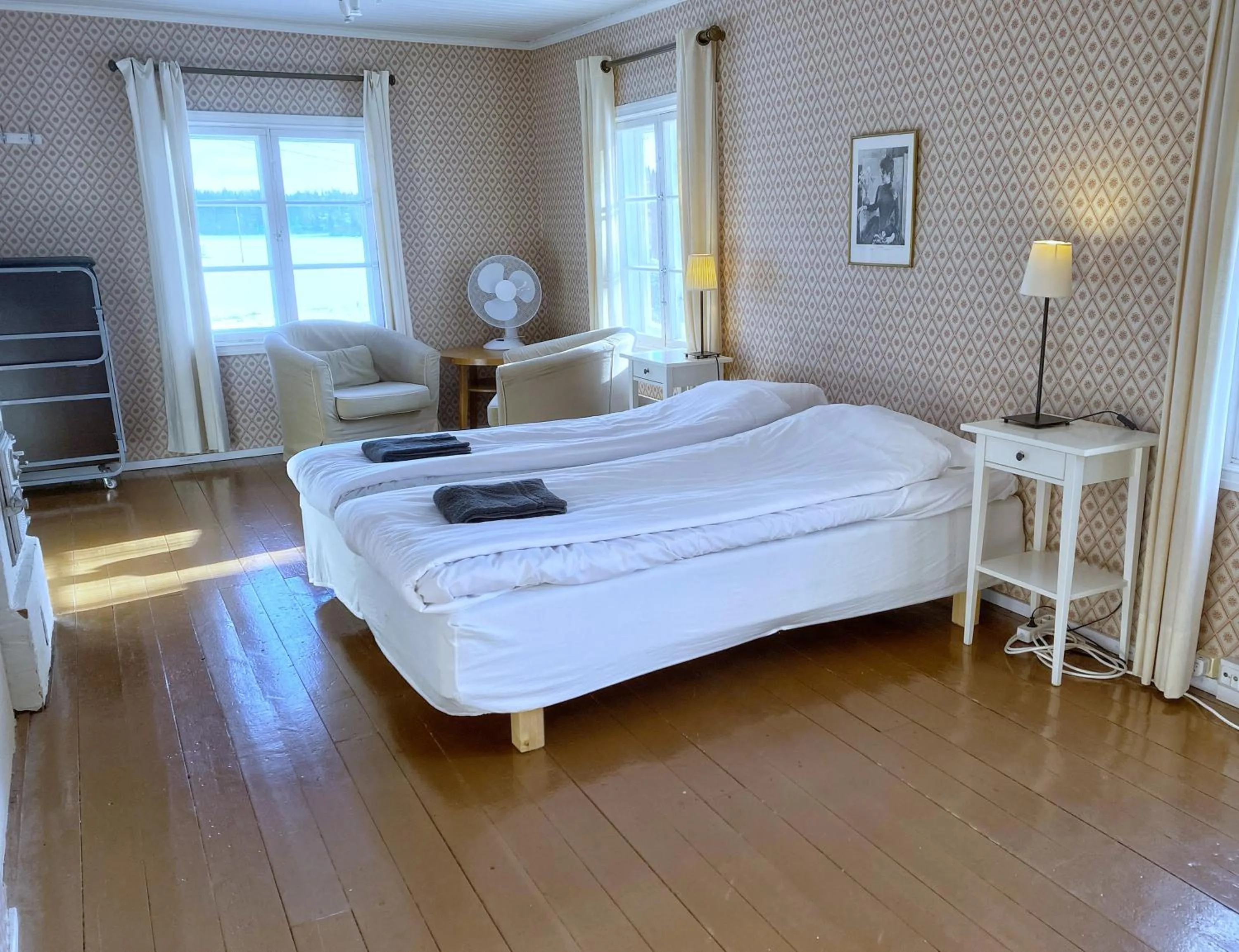 Photo of the whole room, Bed in Hotel Stallbacken Nagu