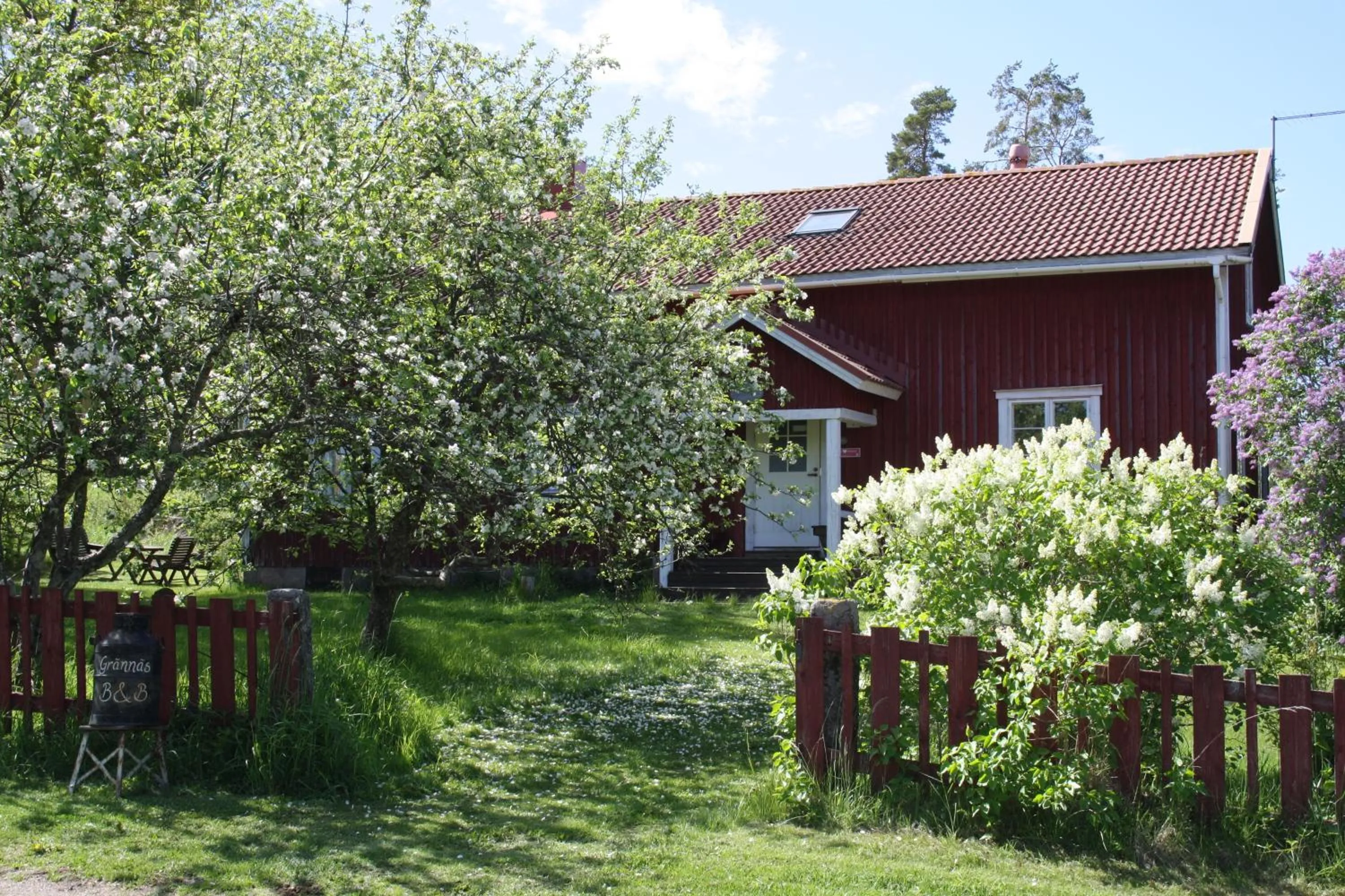 Garden in Hotel Stallbacken Nagu