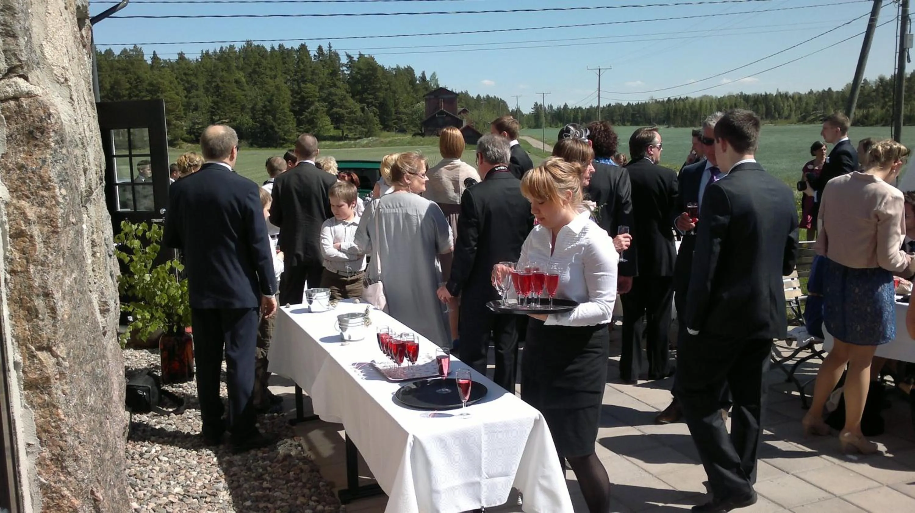 Balcony/Terrace in Hotel Stallbacken Nagu