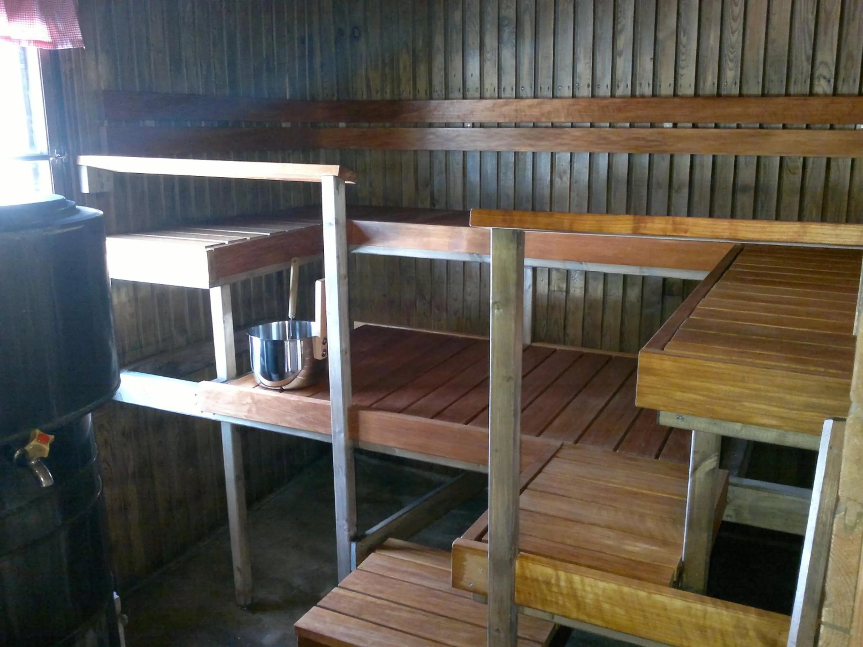 Sauna, Bed in Hotel Stallbacken Nagu