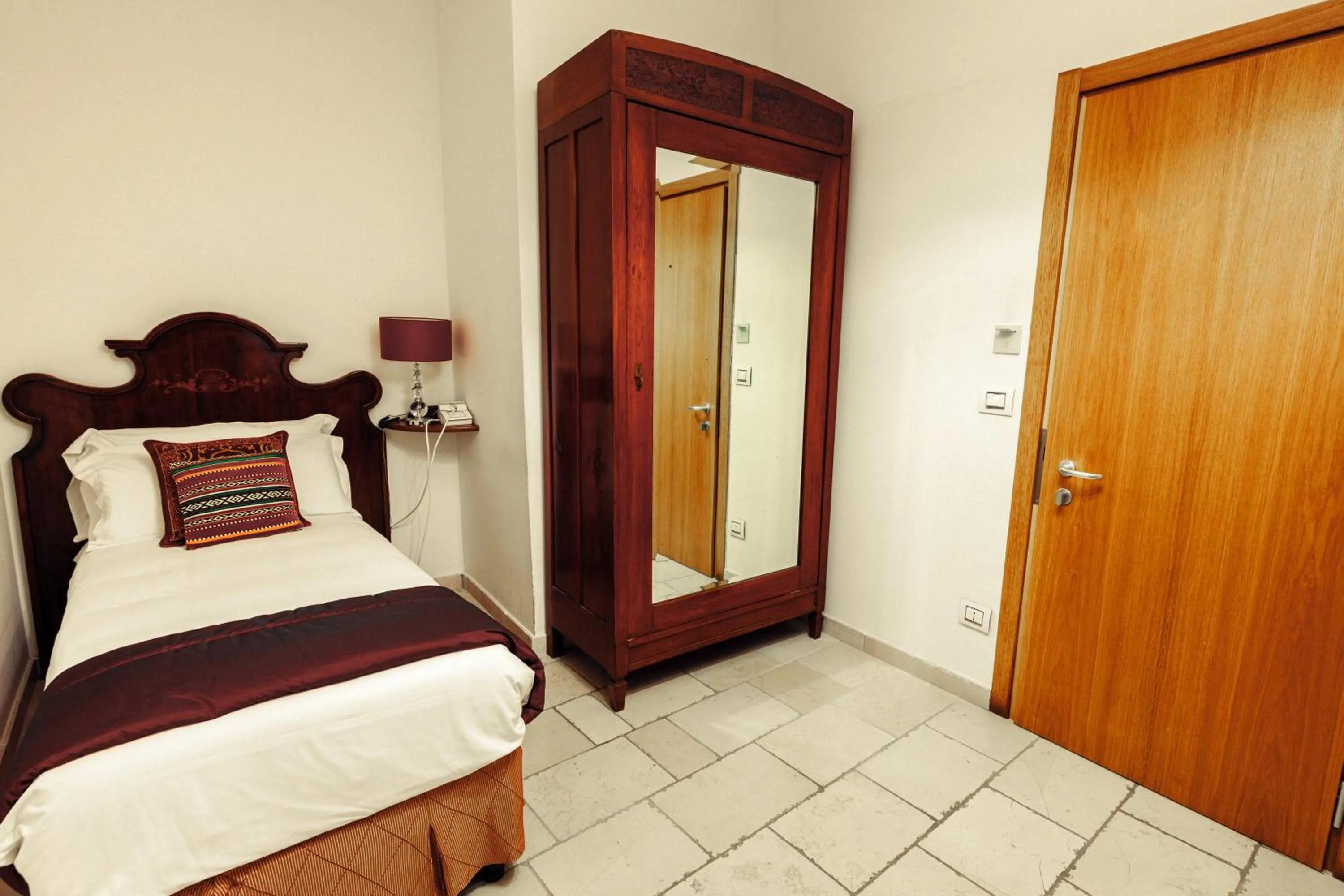 Bed in Vico Regio Hotel