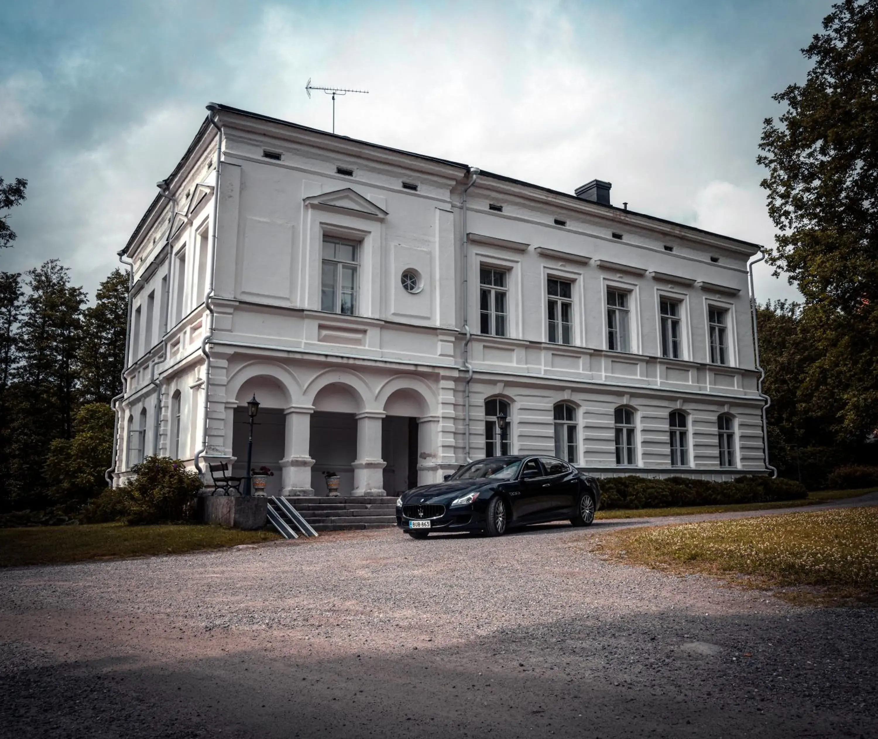 Superior Twin Room in Mustion Linna / Svartå Manor Superior Twin Room in Mustion Linna / Svartå Manor