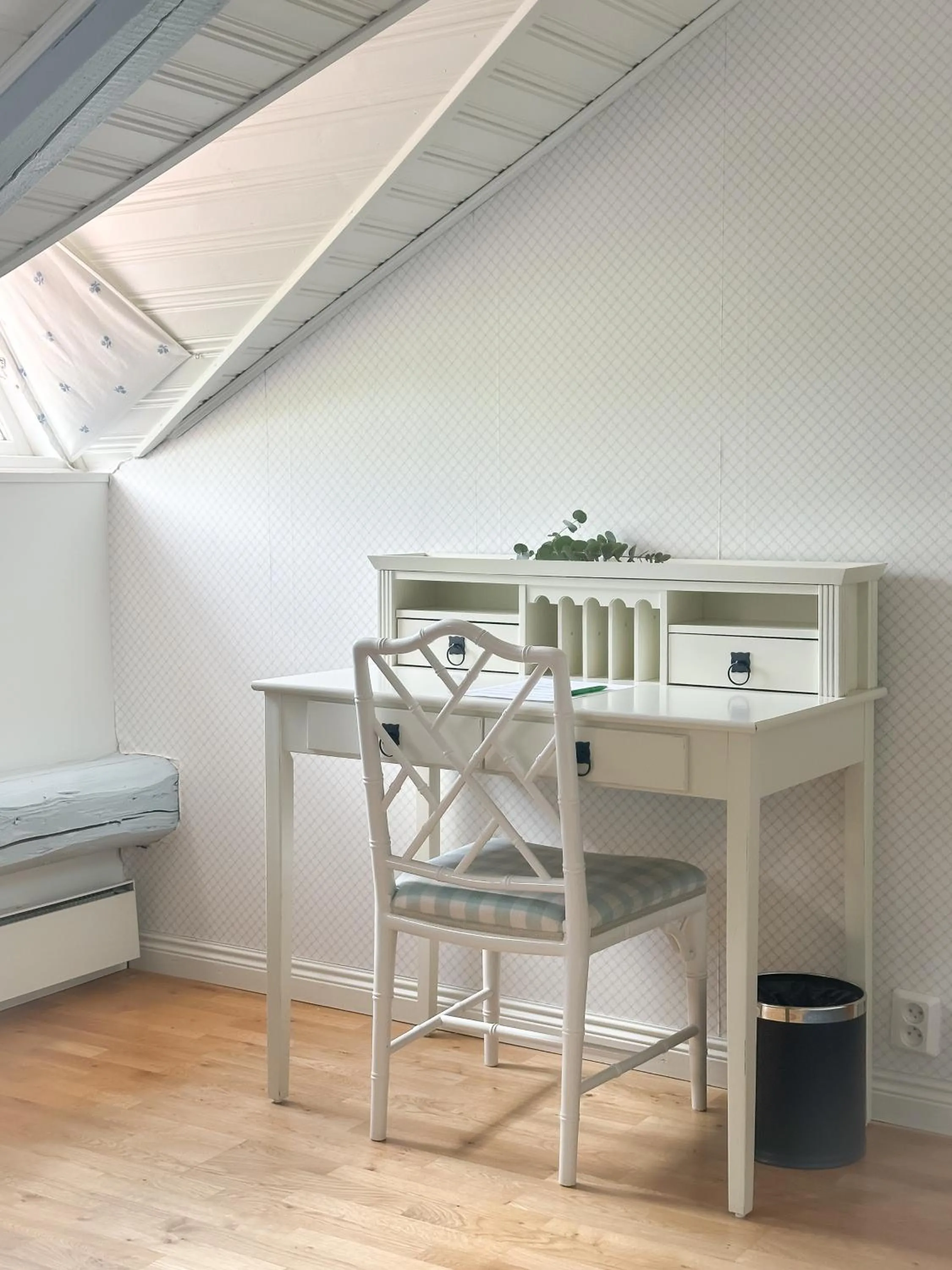 Bedroom in Mustion Linna / Svartå Manor