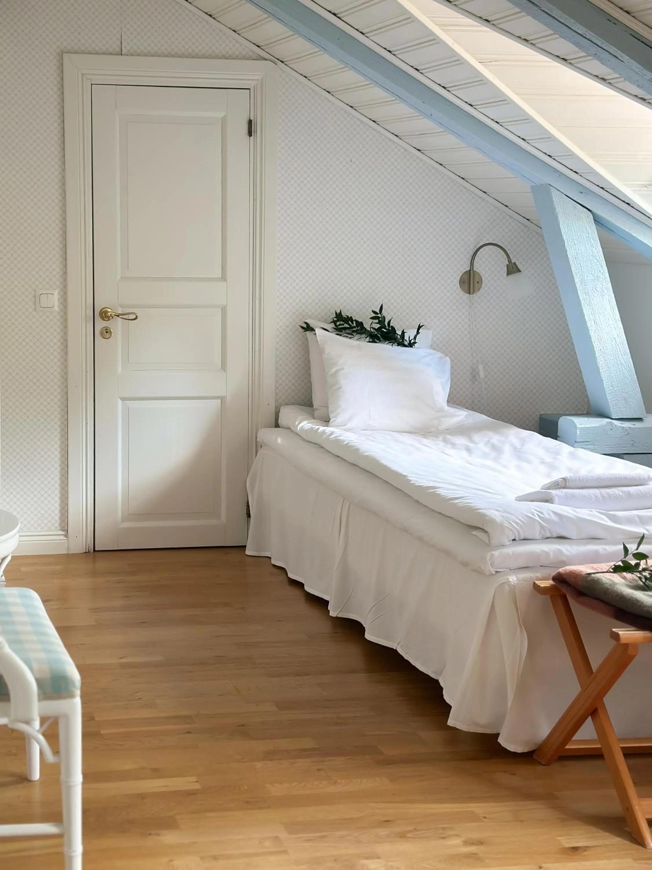 Bed in Mustion Linna / Svartå Manor