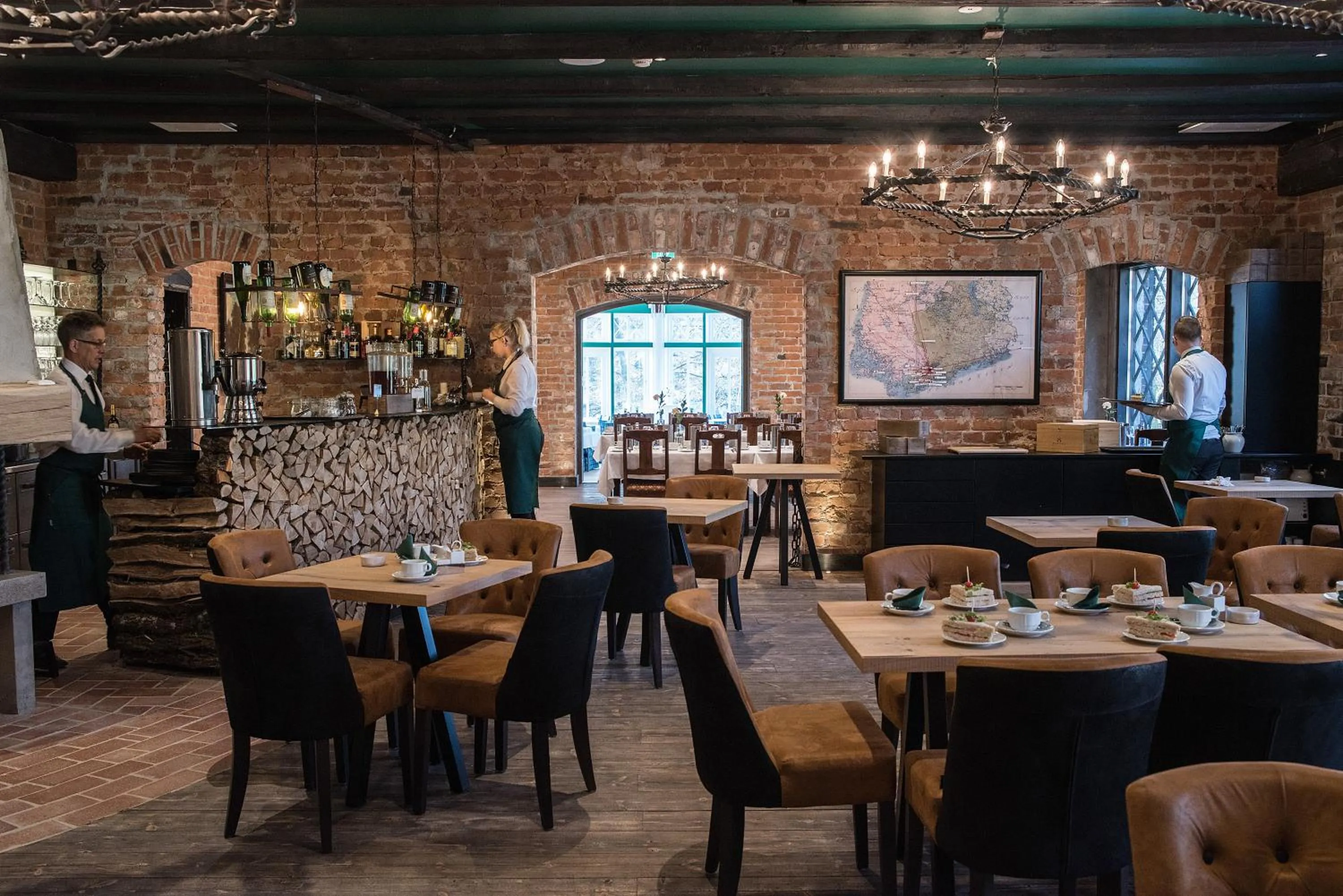 Staff in Mustion Linna / Svartå Manor