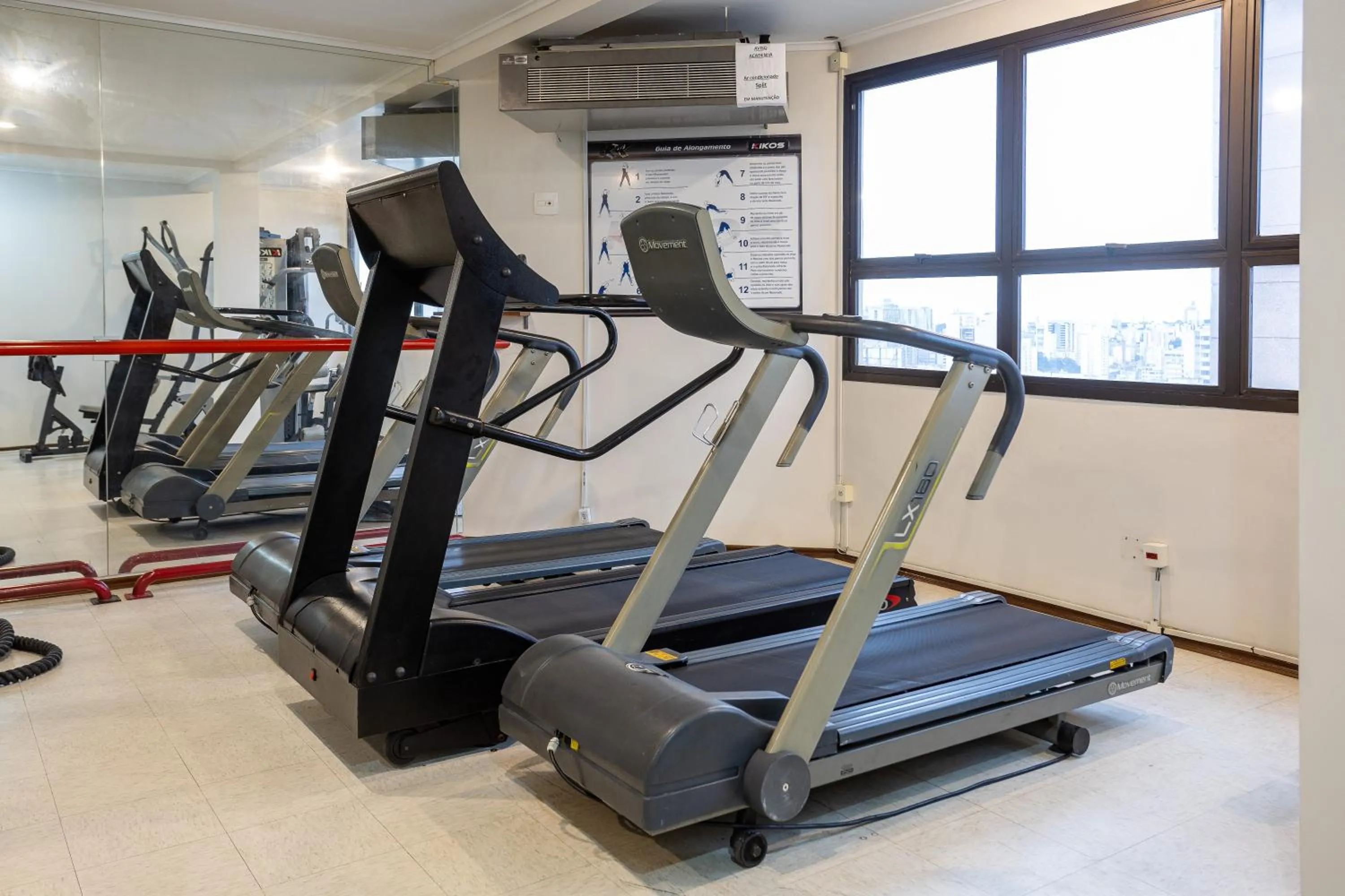 Fitness centre/facilities in Park Tower Campinas Residence by Nacional Inn