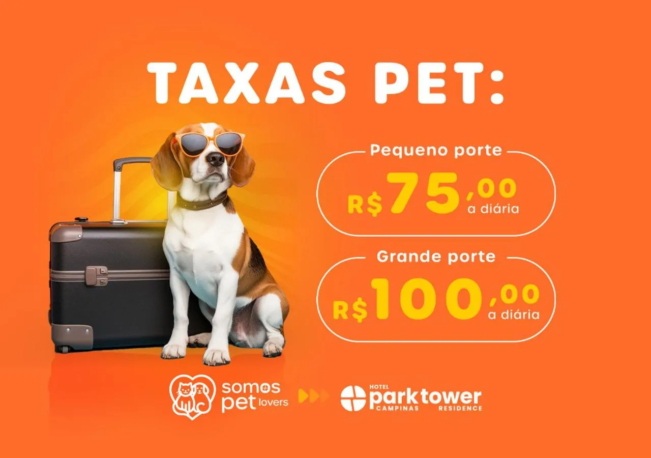 Pets in Park Tower Campinas Residence by Nacional Inn