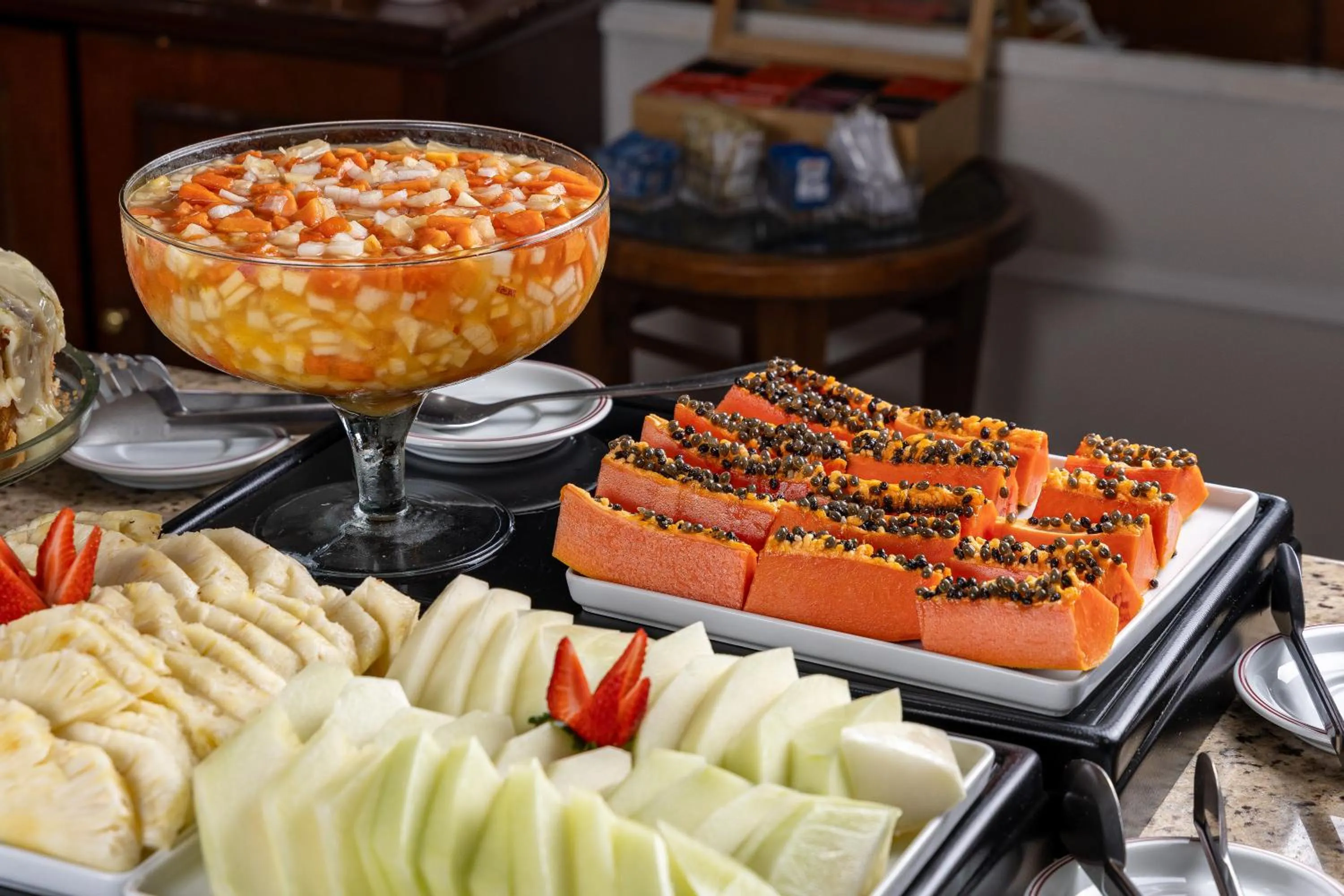 Breakfast in Park Tower Campinas Residence by Nacional Inn