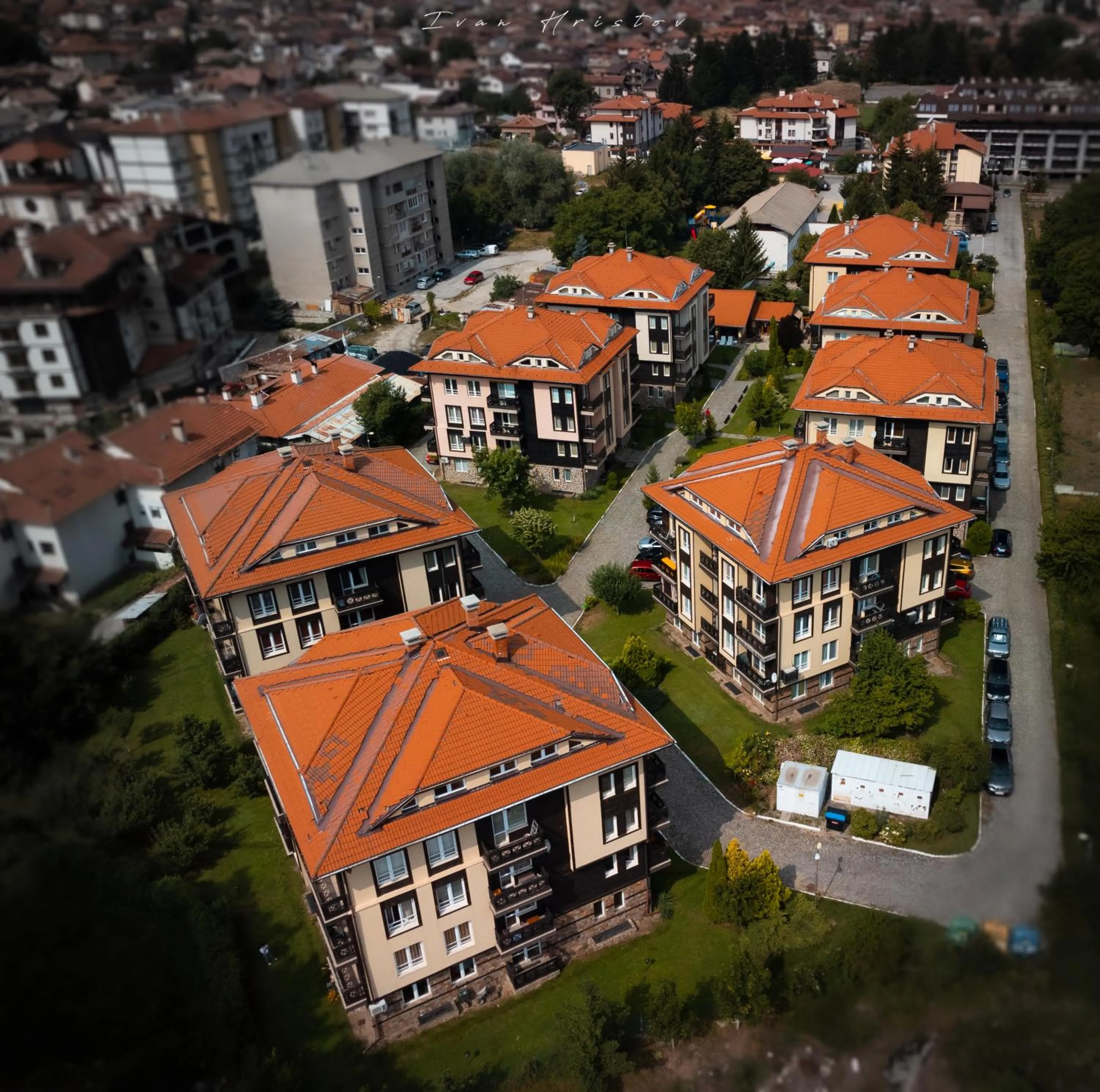 Bird's eye view in Hotel Bojur & Bojurland Apartment Complex