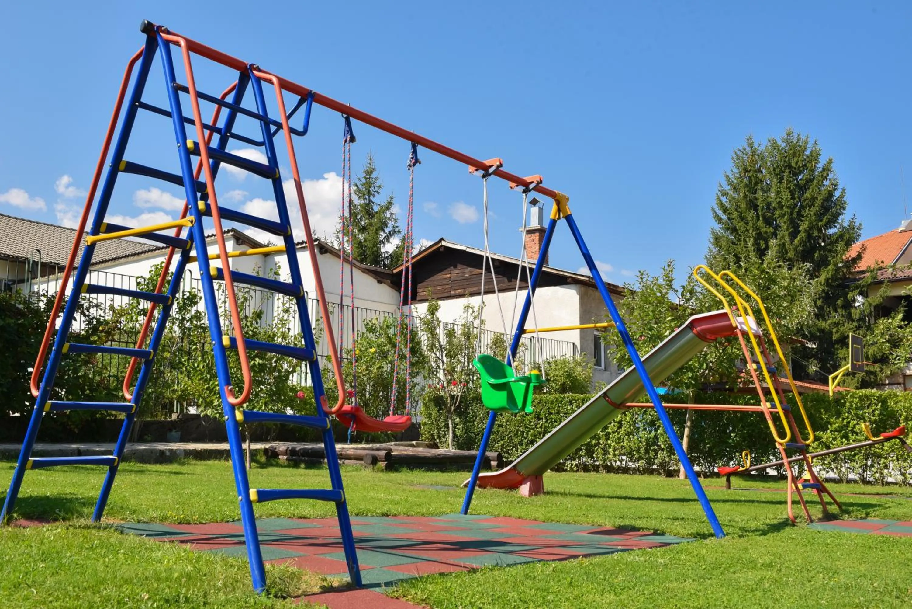 Children play ground in Hotel Bojur & Bojurland Apartment Complex