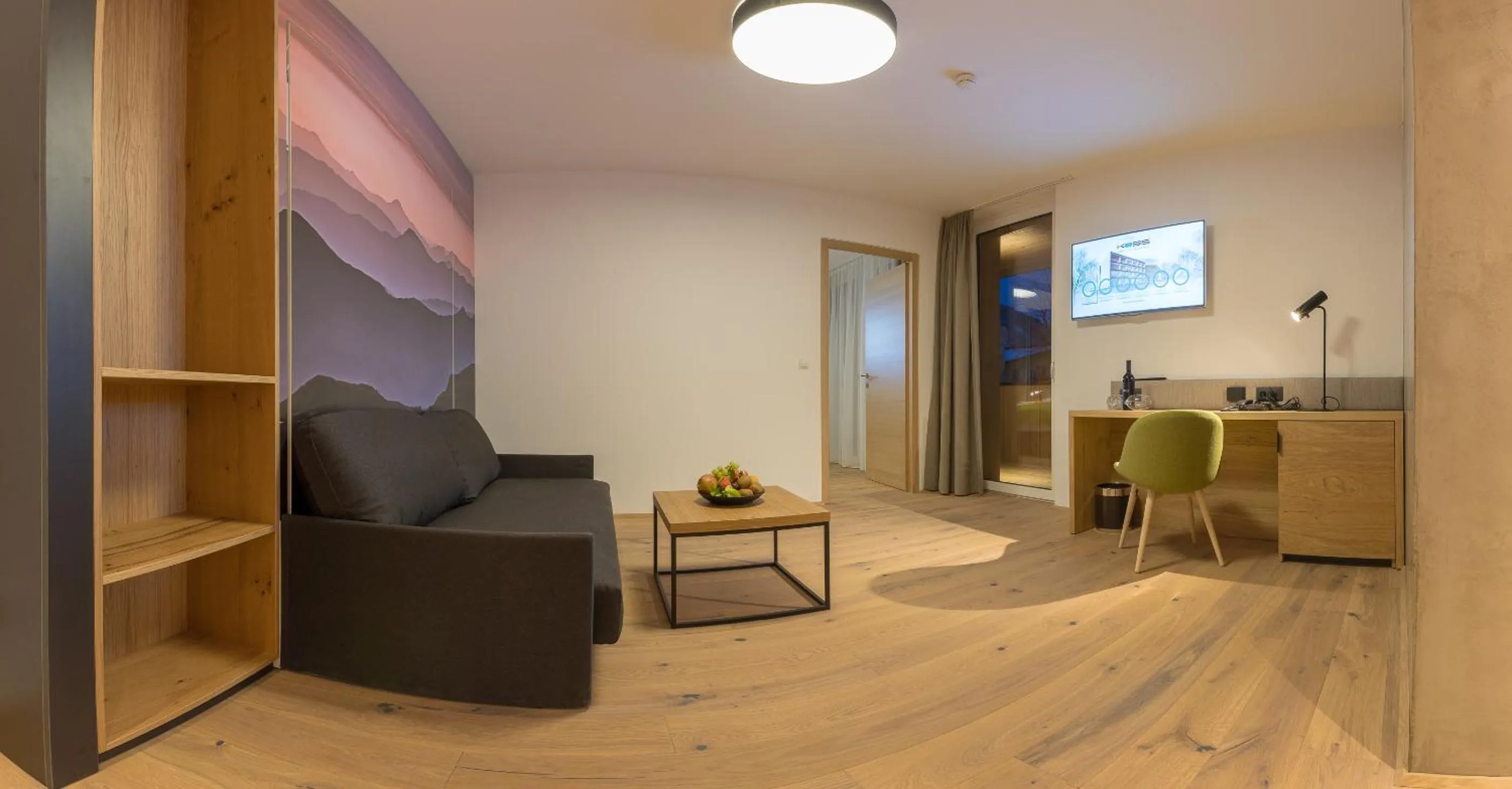 Living room in KOSIS Sports Lifestyle Hotel