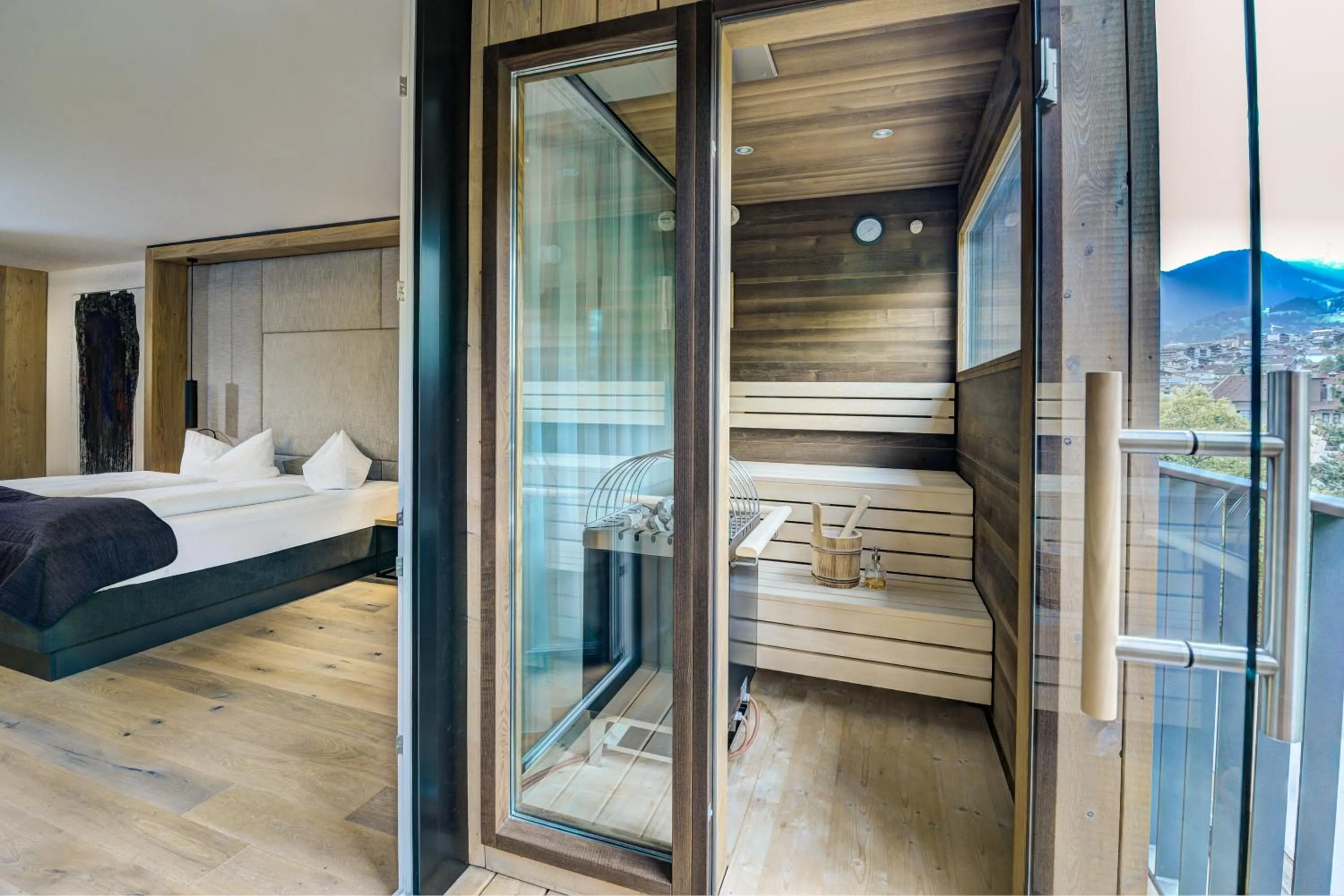 Bed in KOSIS Sports Lifestyle Hotel