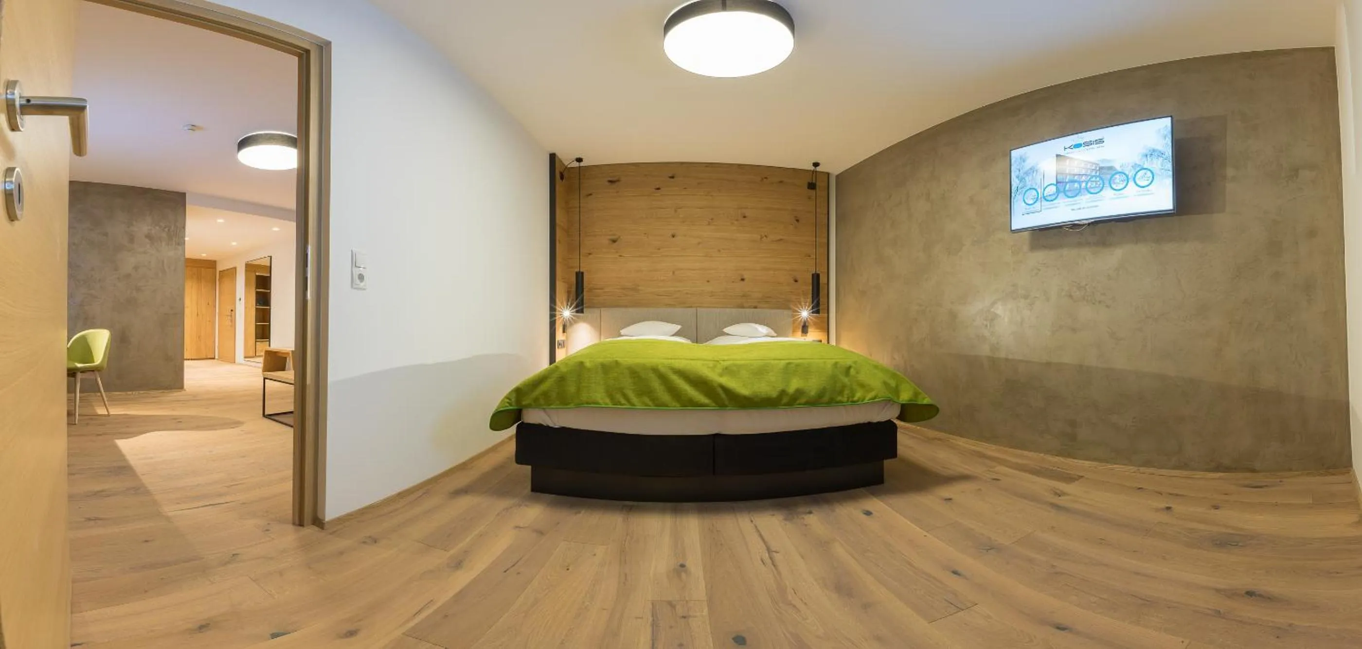 Bed in KOSIS Sports Lifestyle Hotel