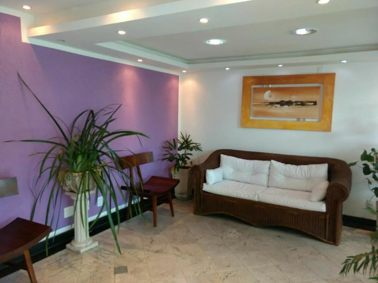 Lobby or reception in Saquarema Itauna em frente a praia