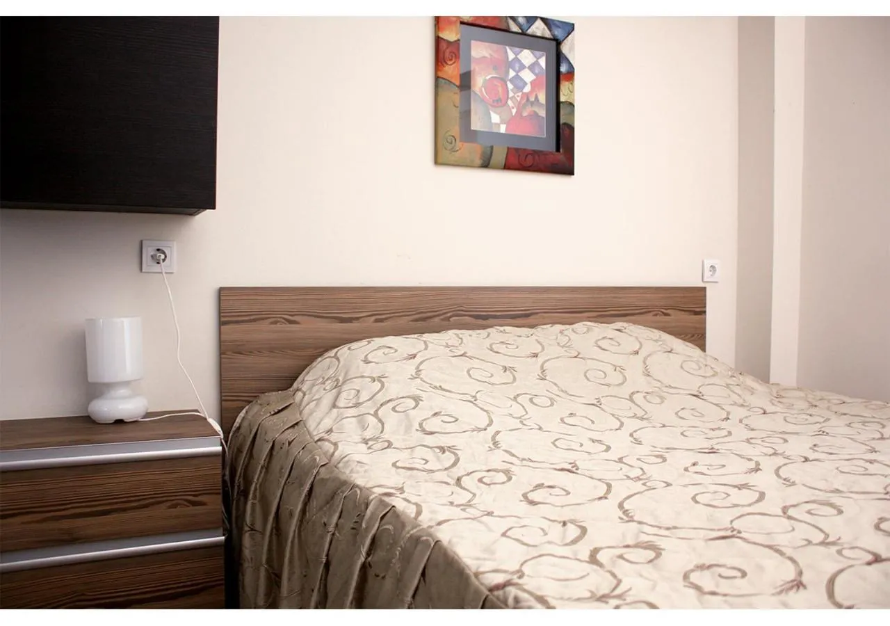 Bed in Hotel Ambasador