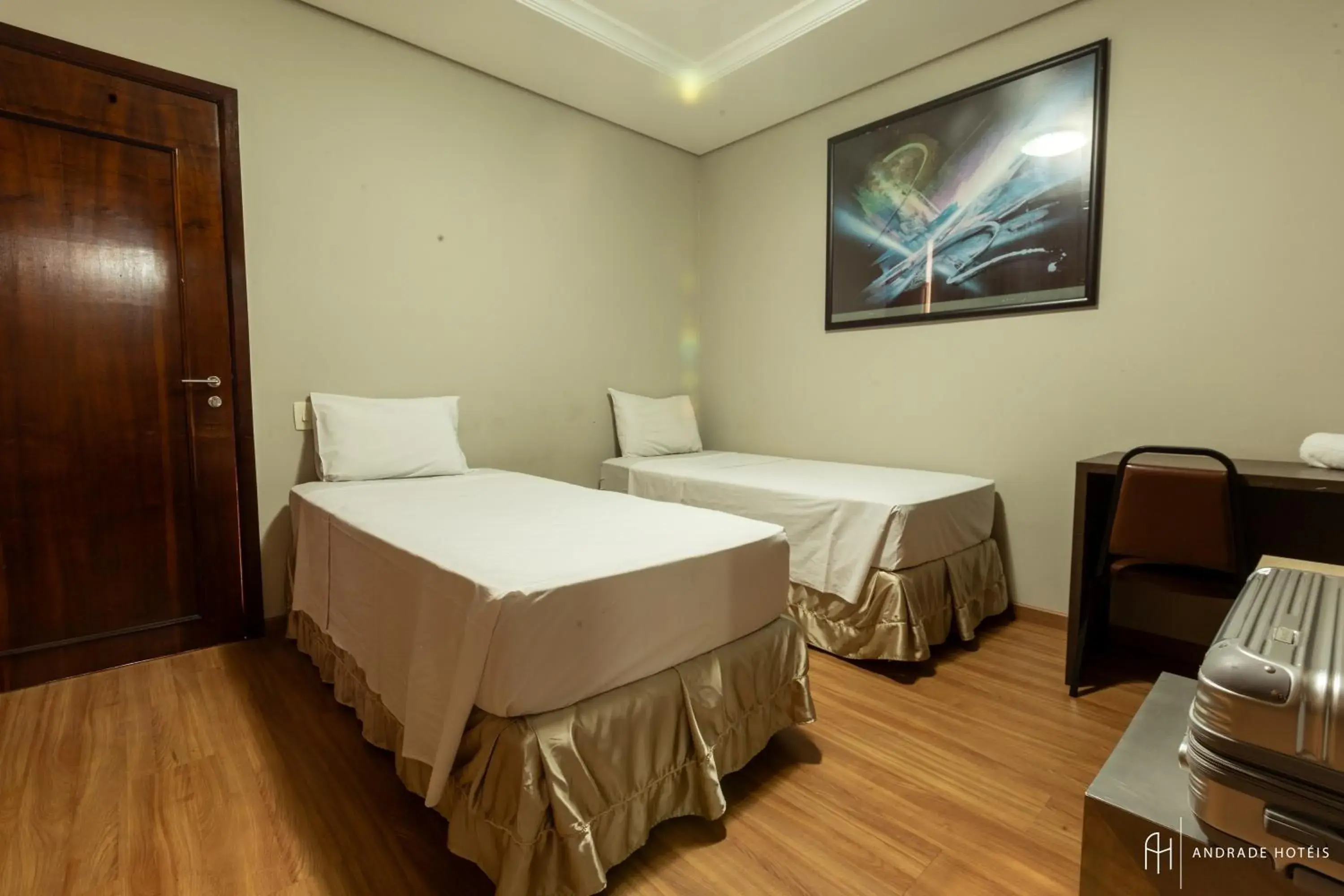 Twin Room in Rede Andrade Guaíra Twin Room in Rede Andrade Guaíra