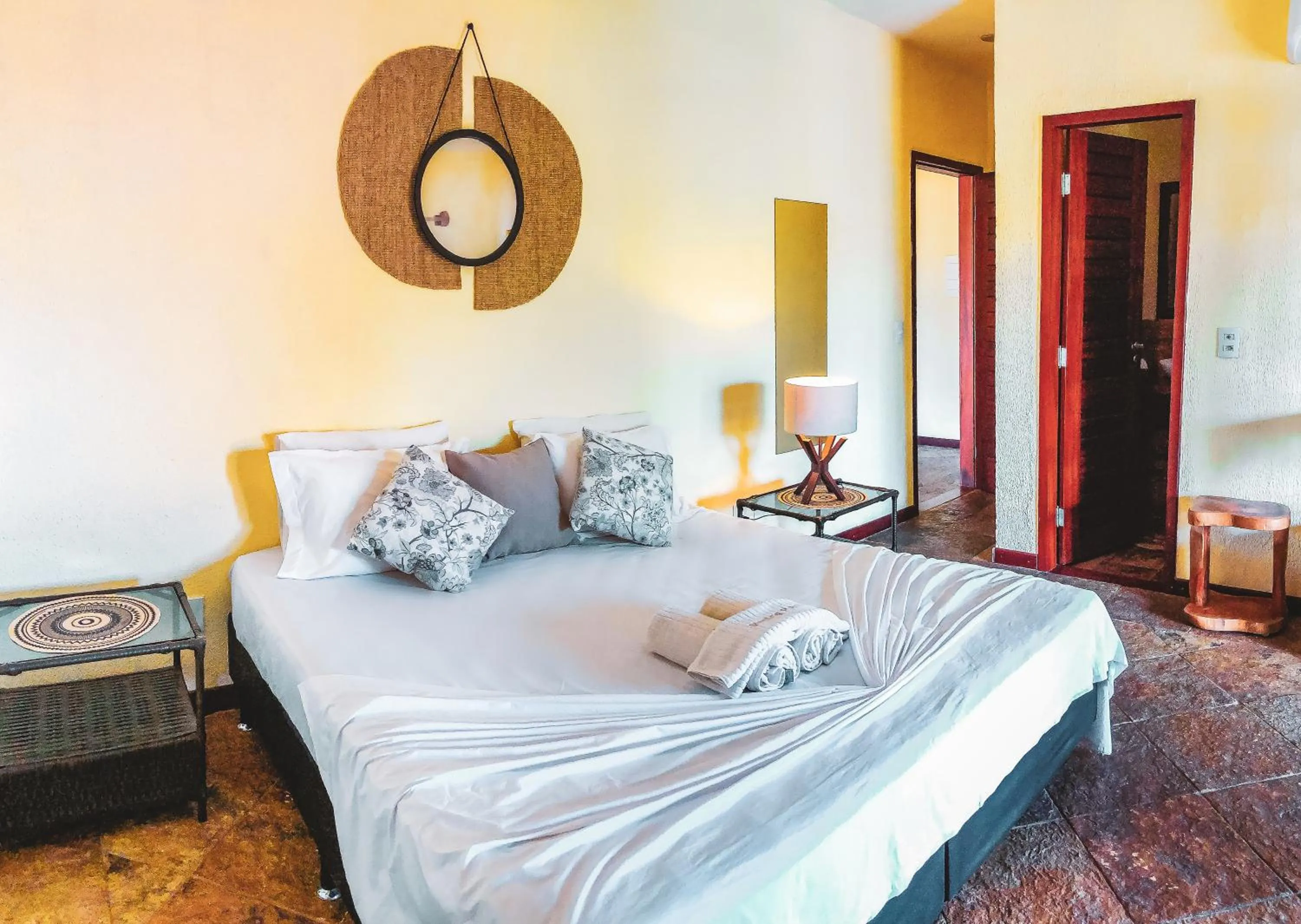 Bed in Pousada Meeting Point & KiteSchool