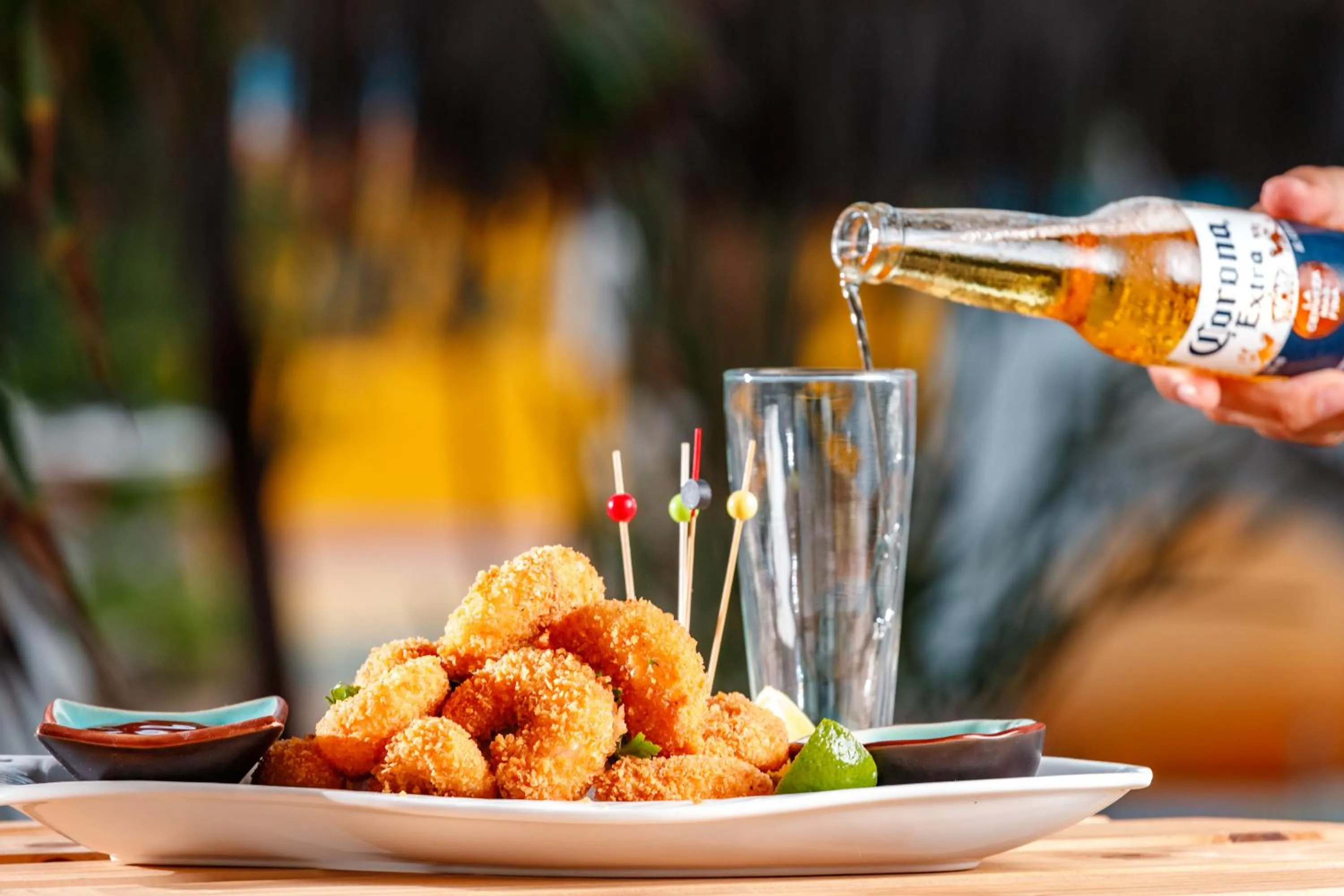 Food and drinks in Pousada Oásis