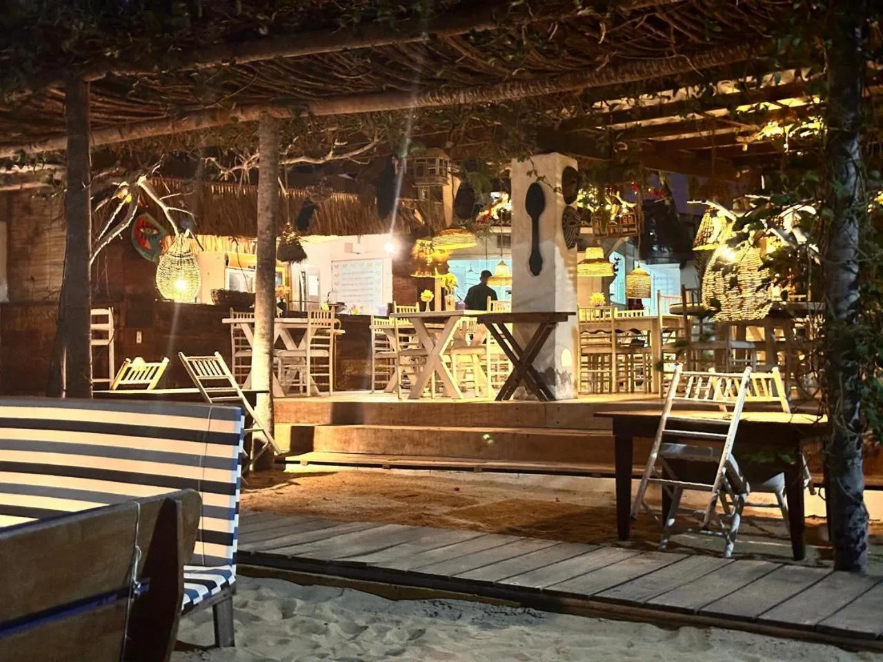 Restaurant/places to eat in Pousada Oásis