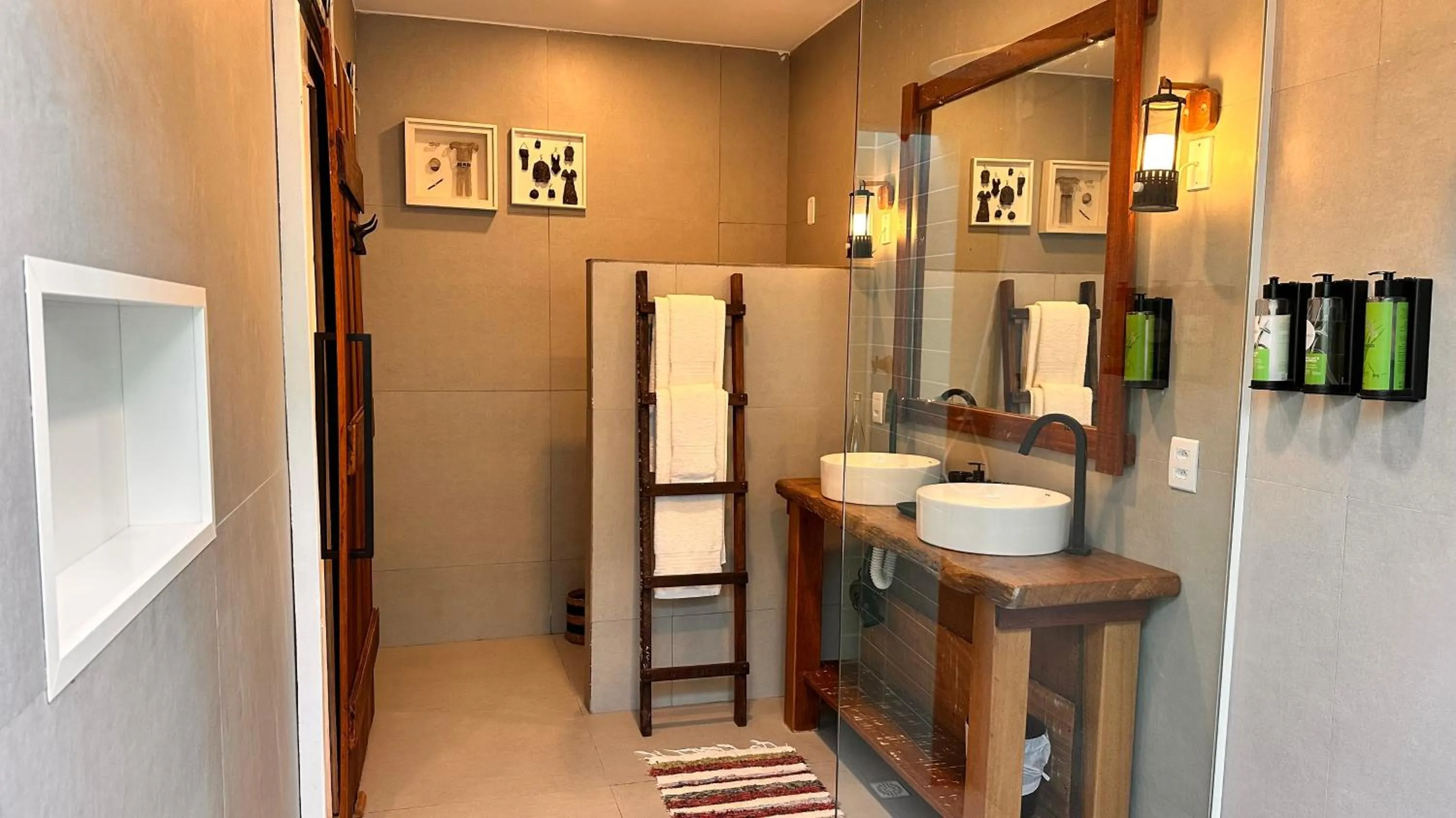 Bathroom in Pousada Oásis