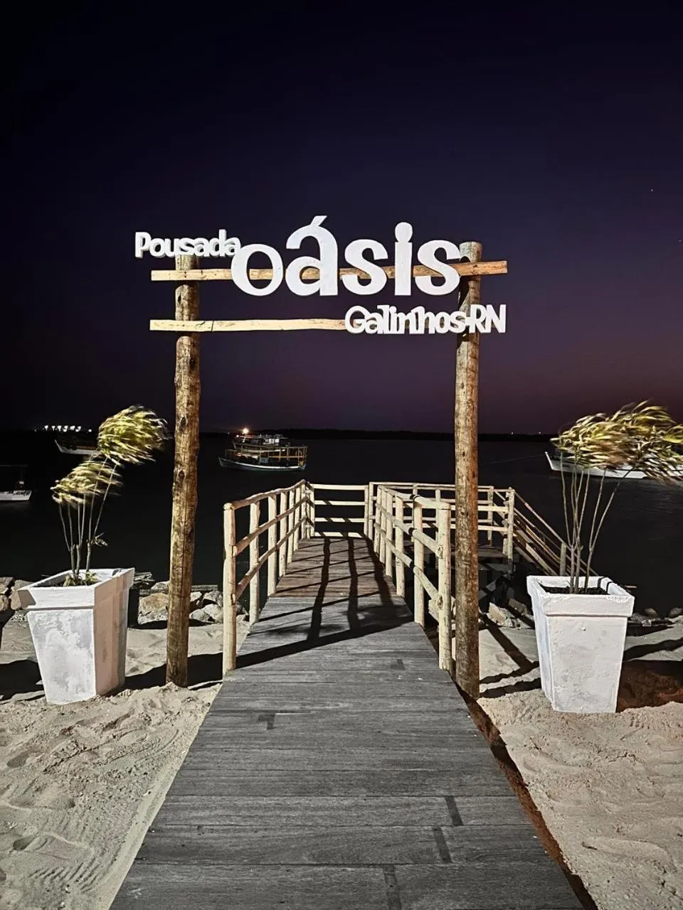 Night in Pousada Oásis