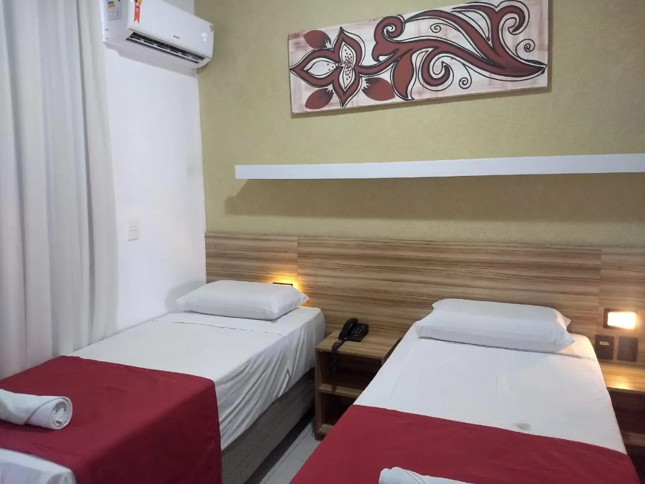 Bed in Pousada Aquarela Do Brasil